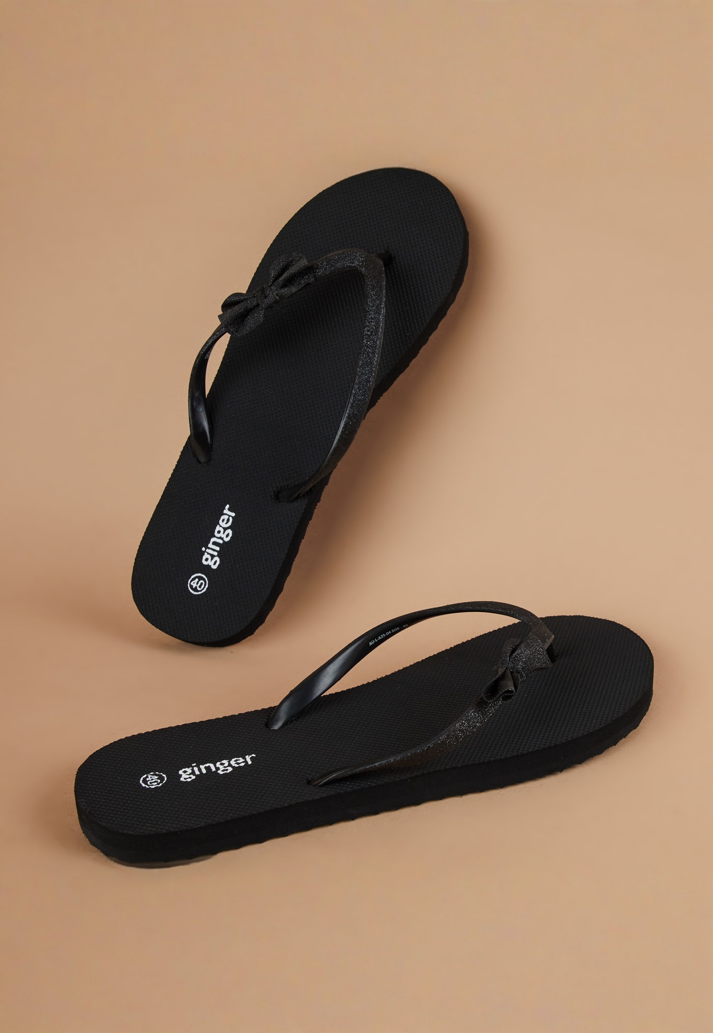 GINGER Bow-Detailed Flip Flops-picture-34
