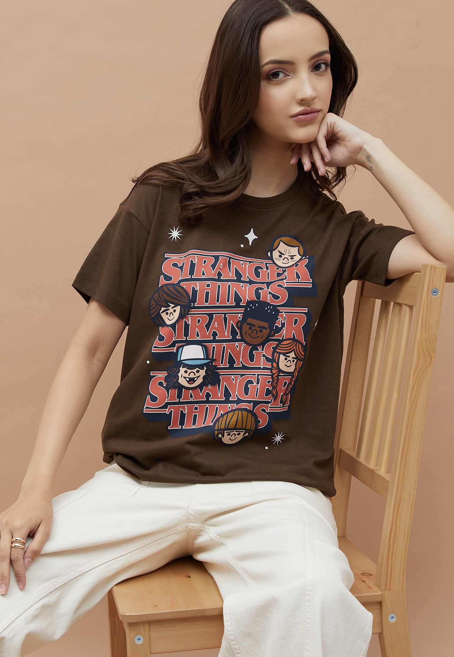 GINGER Stranger Things Print T-shirt-picture-38