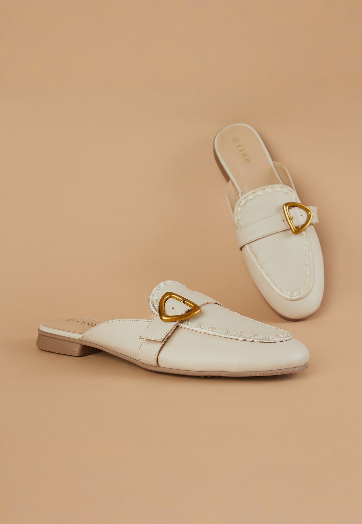CODE Embroidered Mules-picture-43