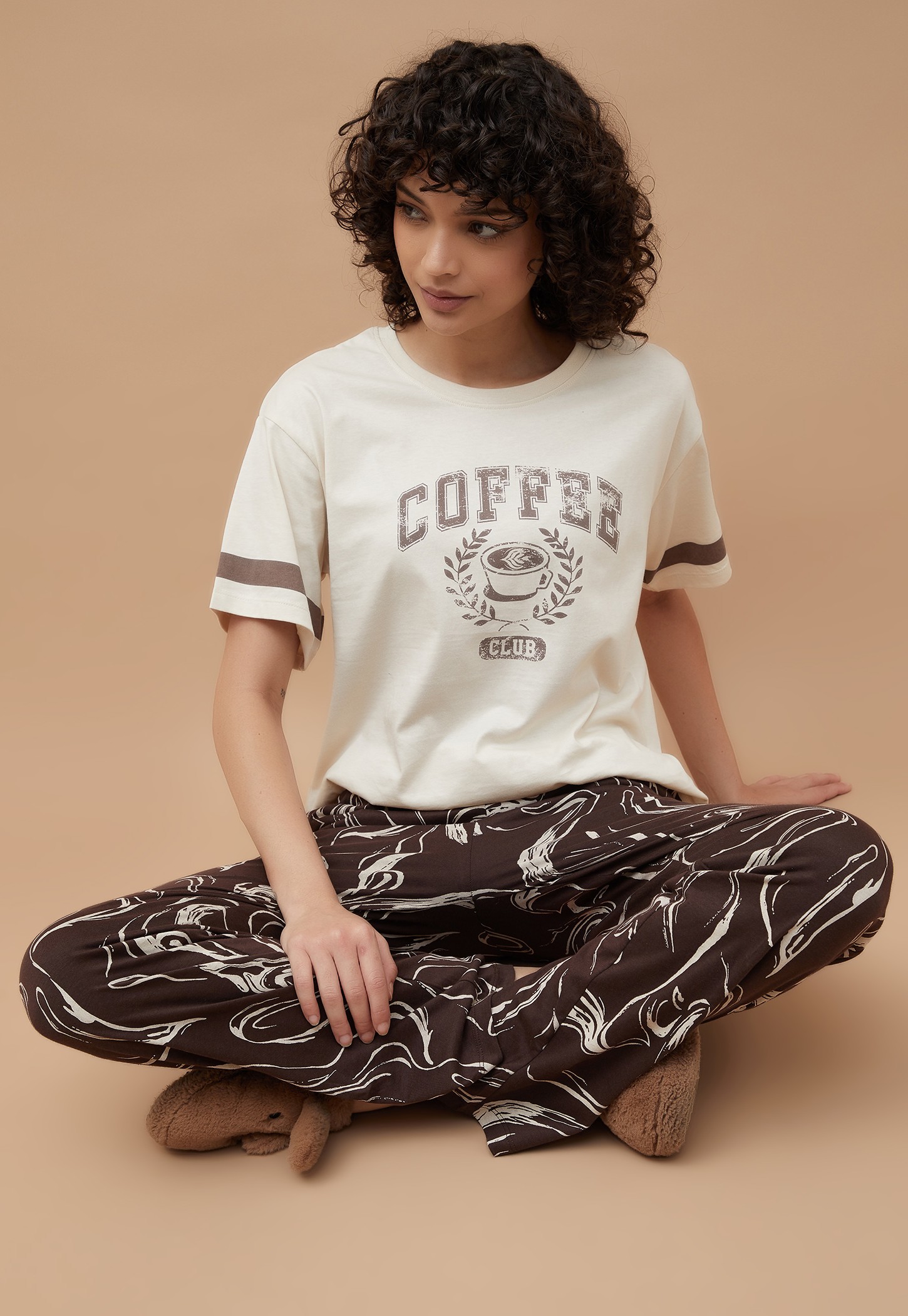 GINGER Printed Night Suit
