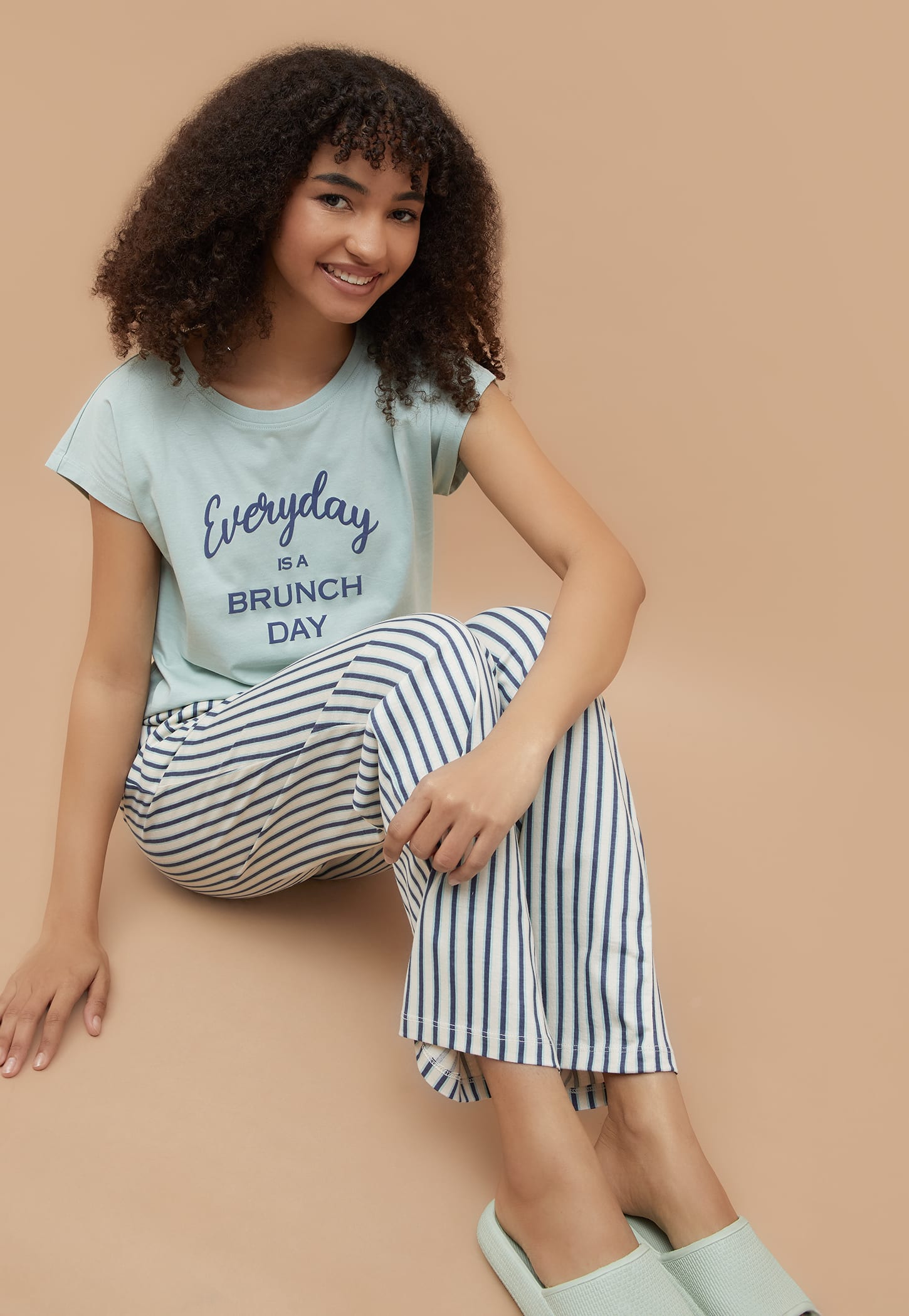 GINGER Printed Night Suit
