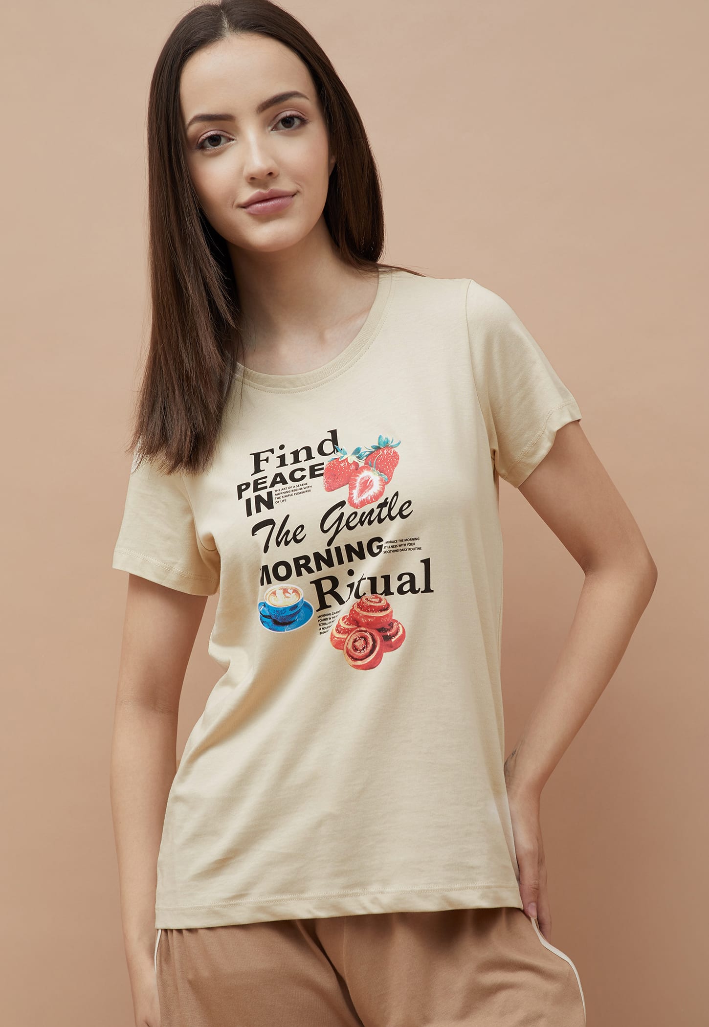 GINGER Graphic Print Lounge T-shirt-picture-29