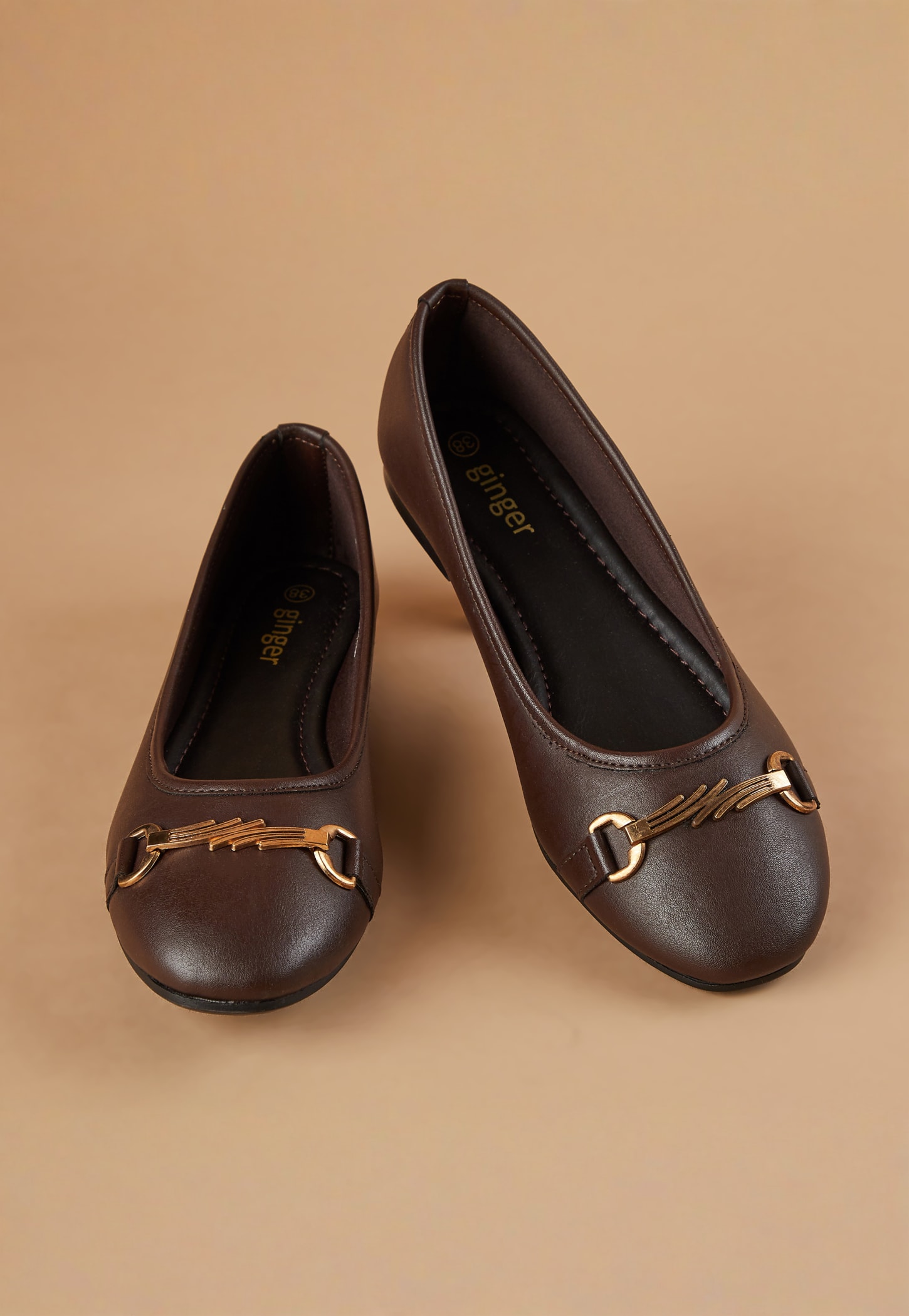 GINGER Metal Accent Ballerinas-picture-48