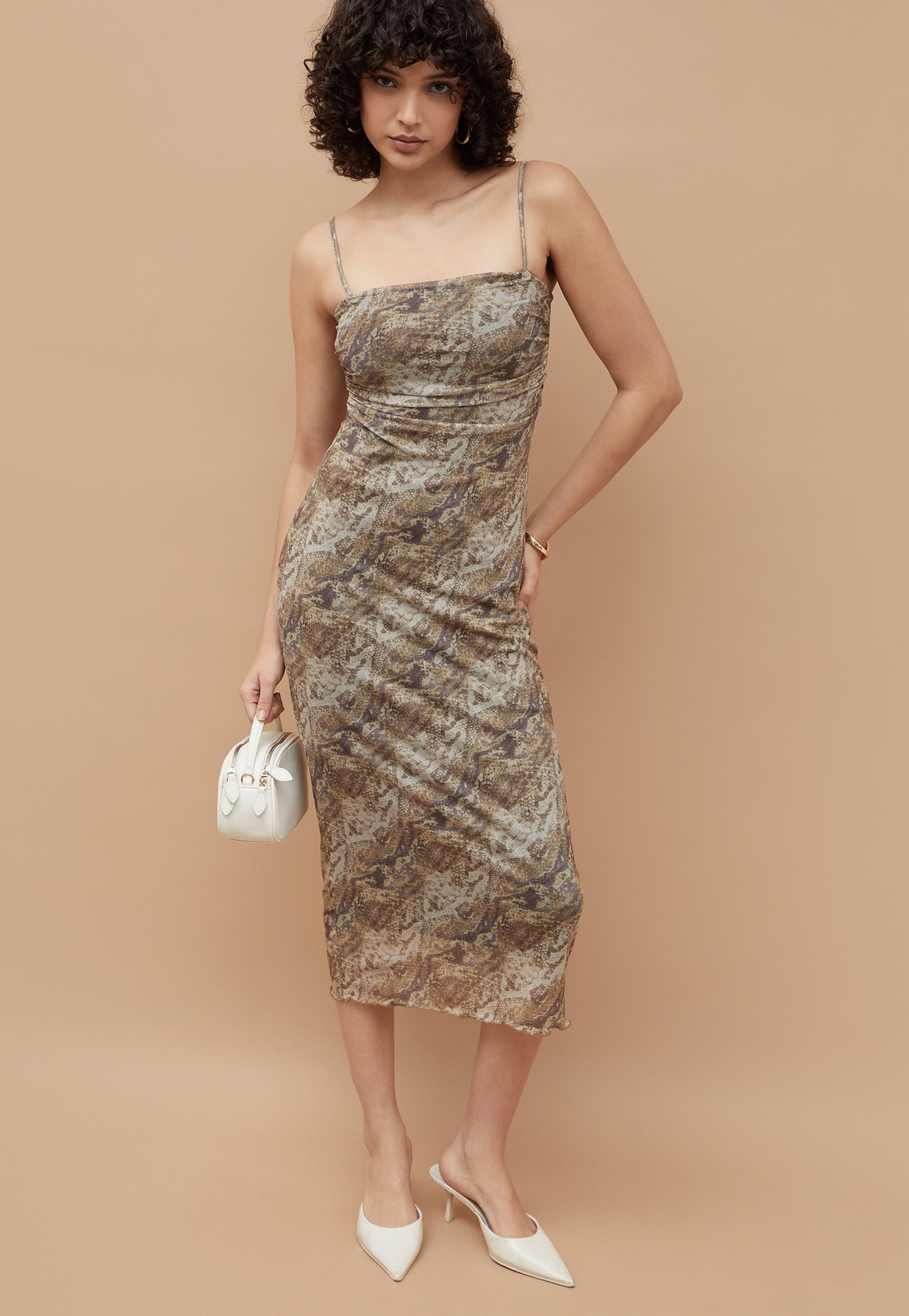 GINGER Printed Mesh Bodycon Dress-picture-51