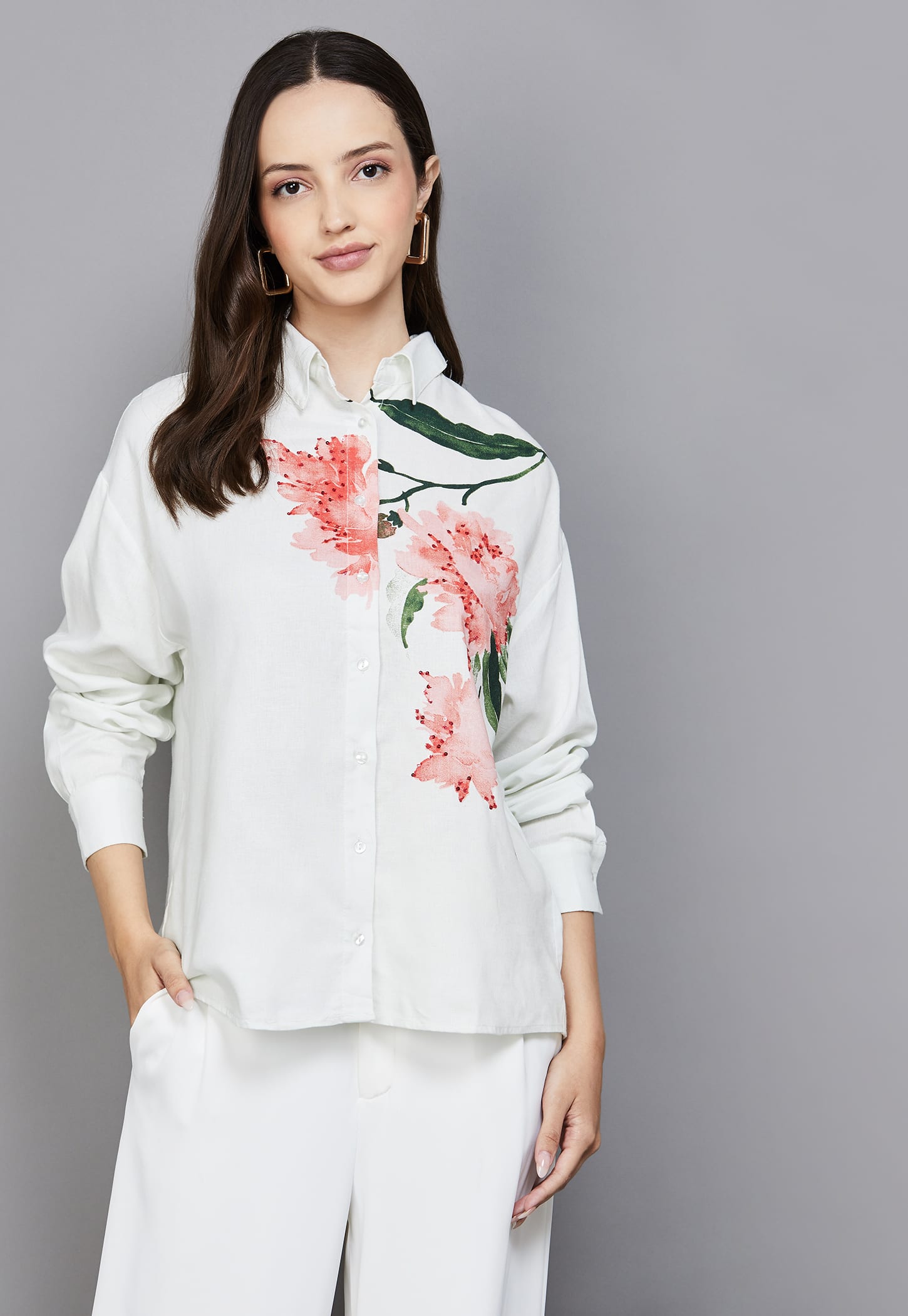 MADAME Floral Print Shirt-picture-20