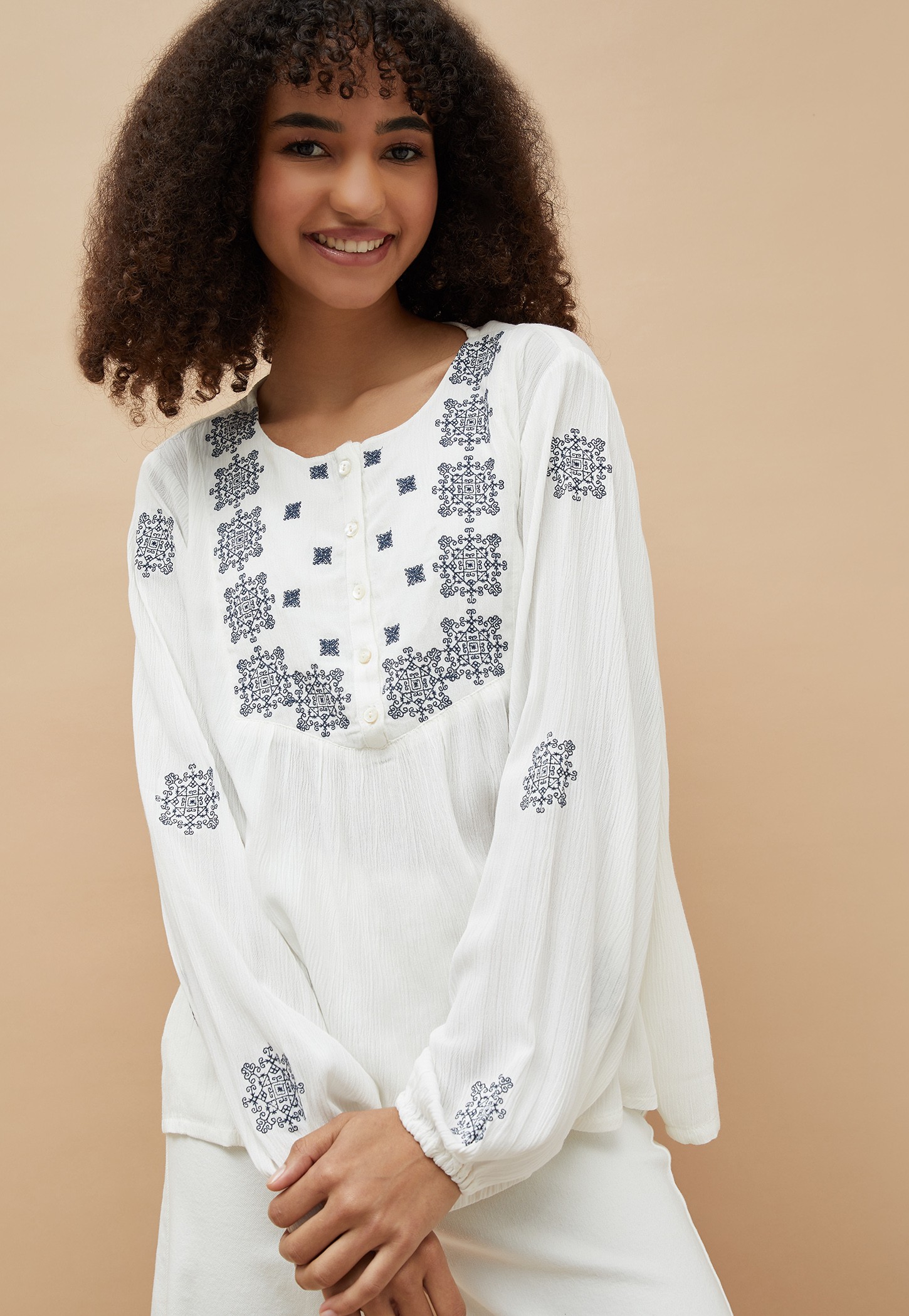 COLOUR ME Embroidered Tunic-picture-28