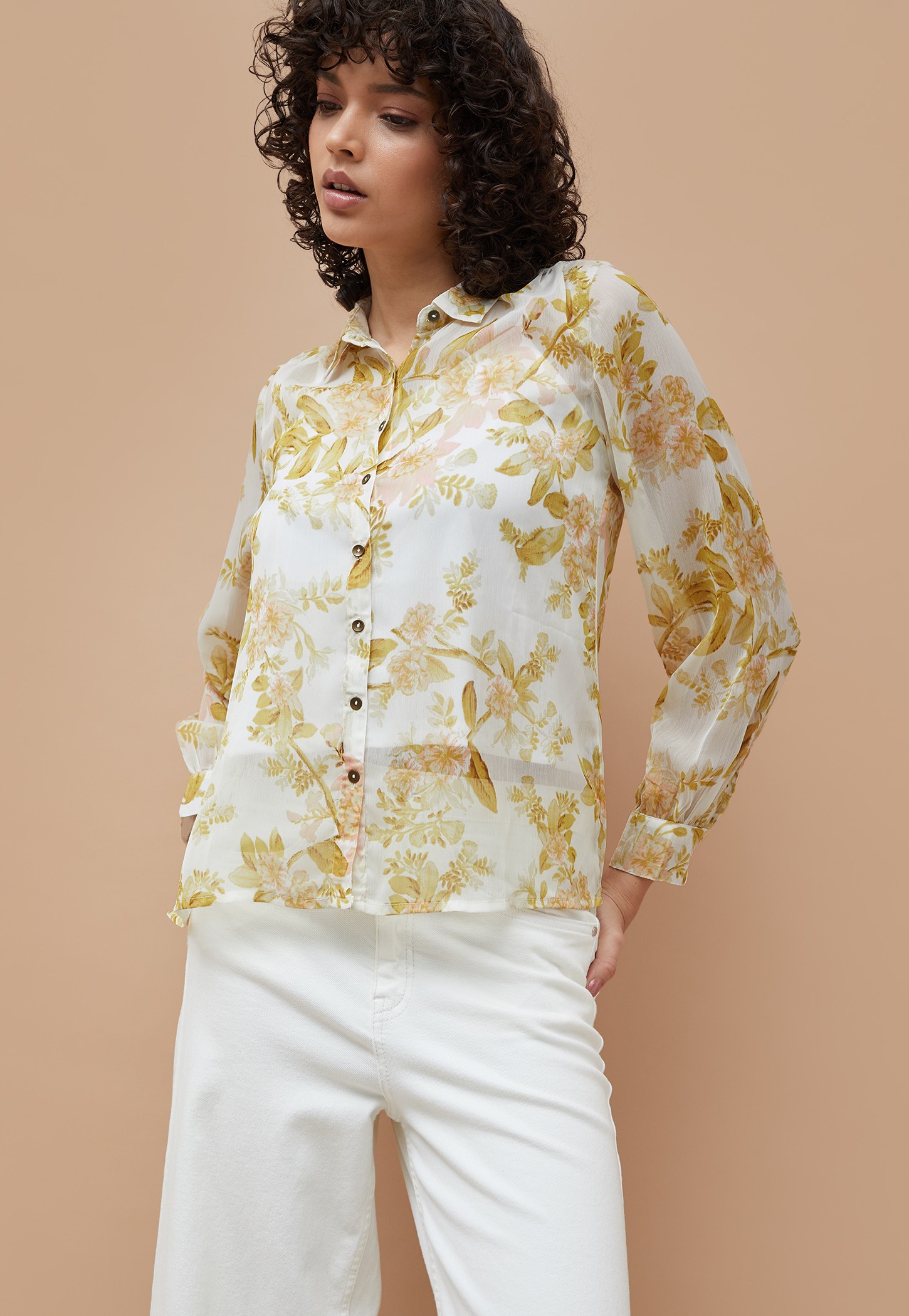 COLOUR ME Floral Shirt with Camisole-picture-52
