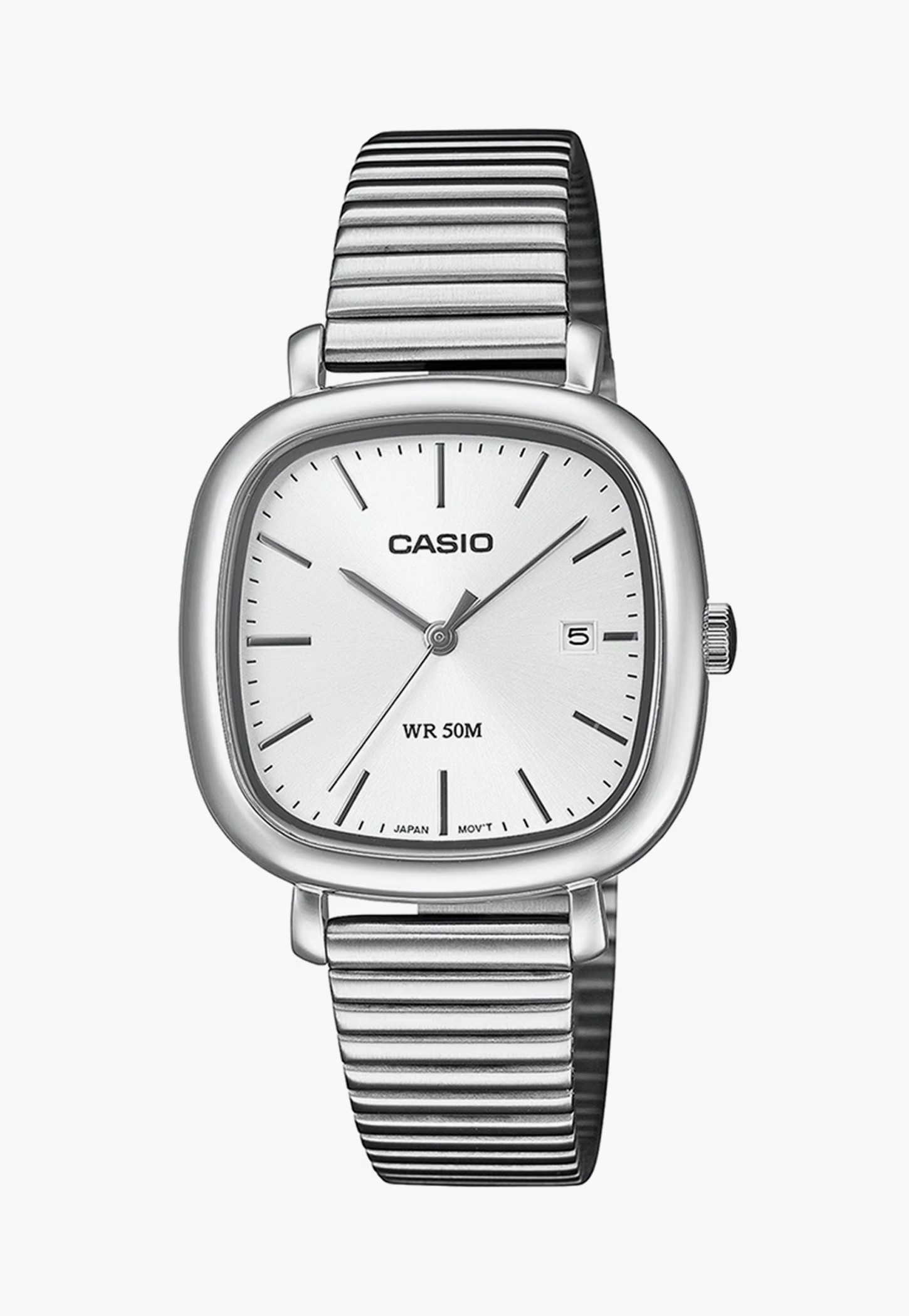 CASIO Enticer Analog Watch with Stainless Steel Strap - A2464