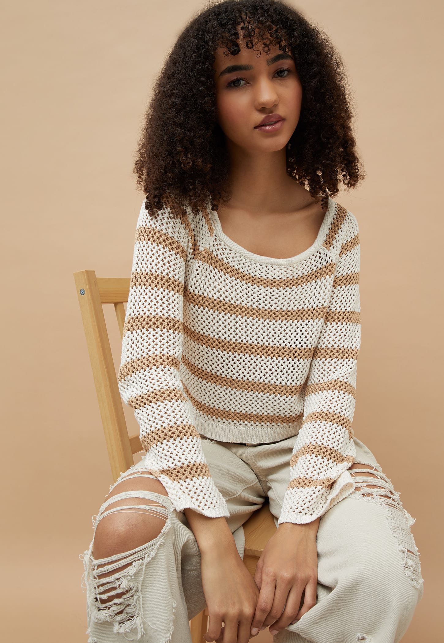 GINGER Flat Knit Top-picture-11