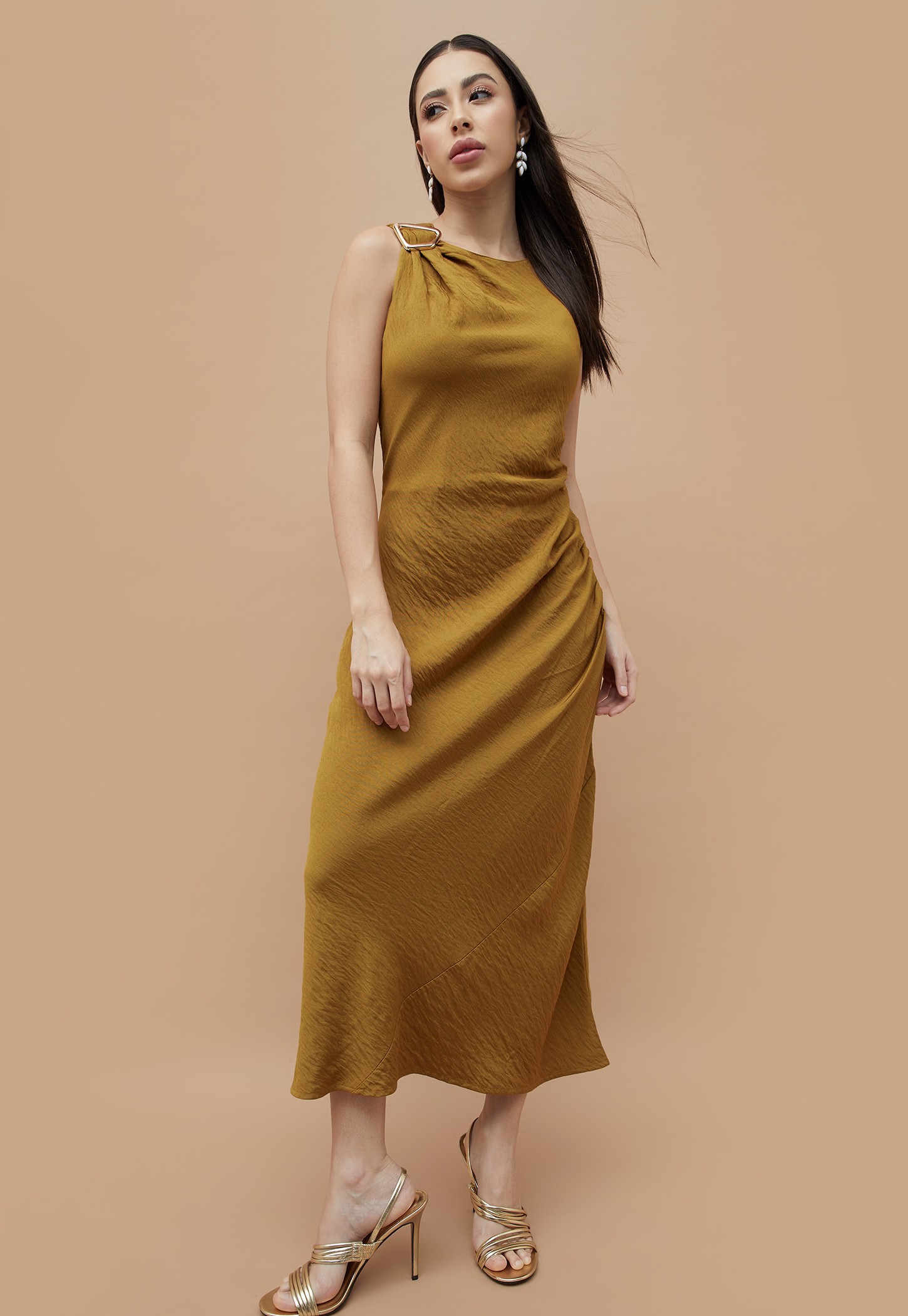 CODE Textured Maxi Dress-picture-56