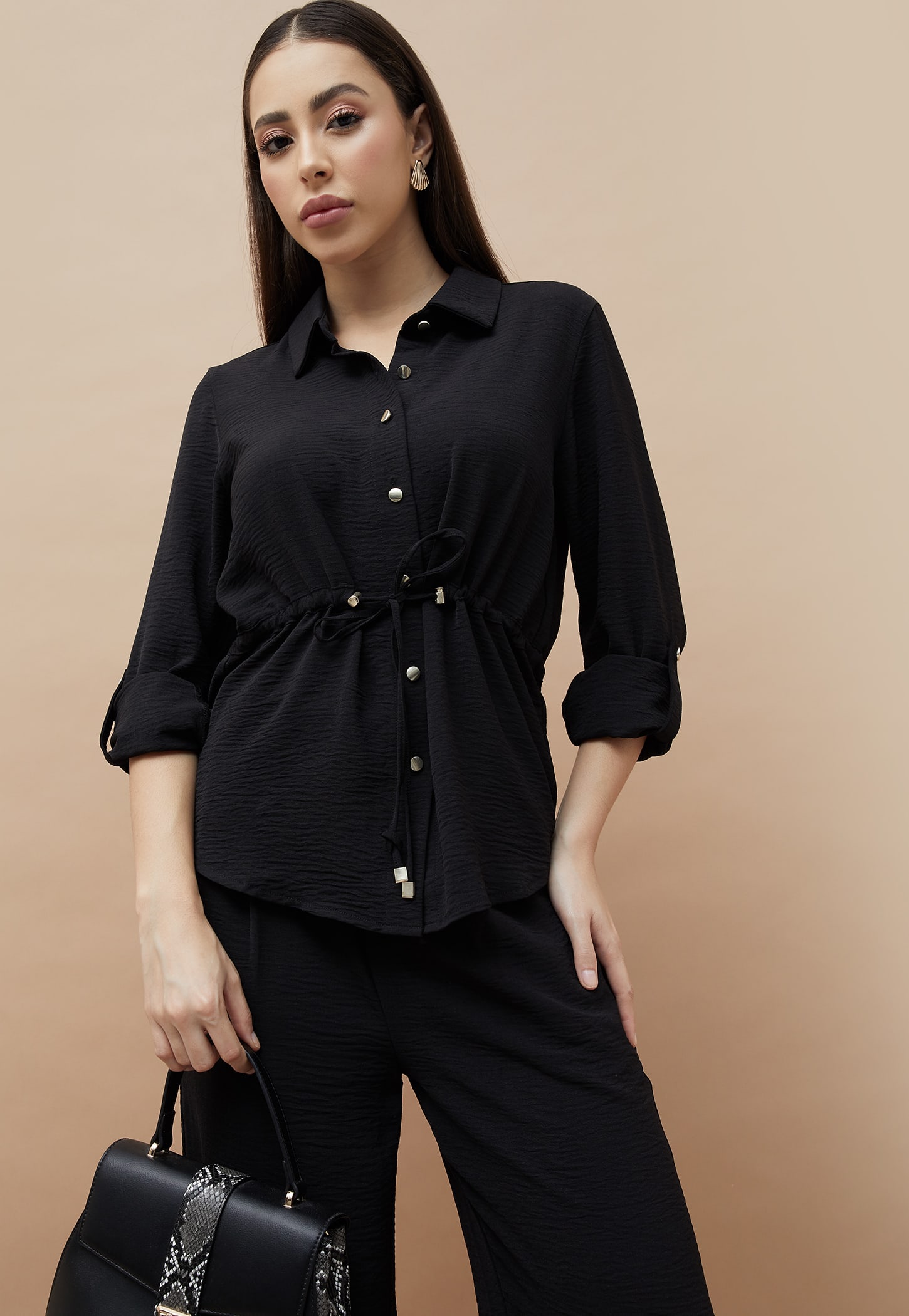 CODE Textured Shirt-image-29