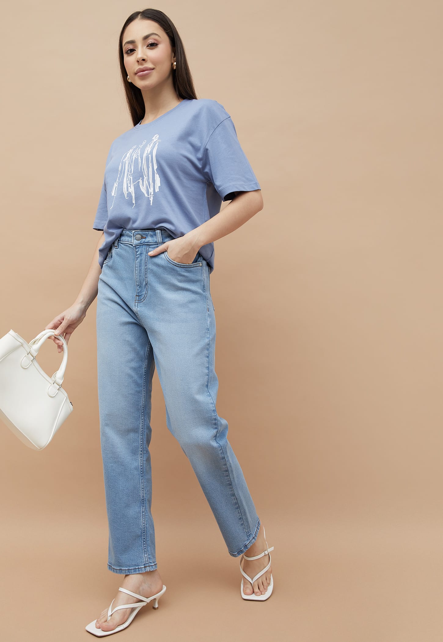 FAME FOREVER Washed Straight Fit Jeans-image-6