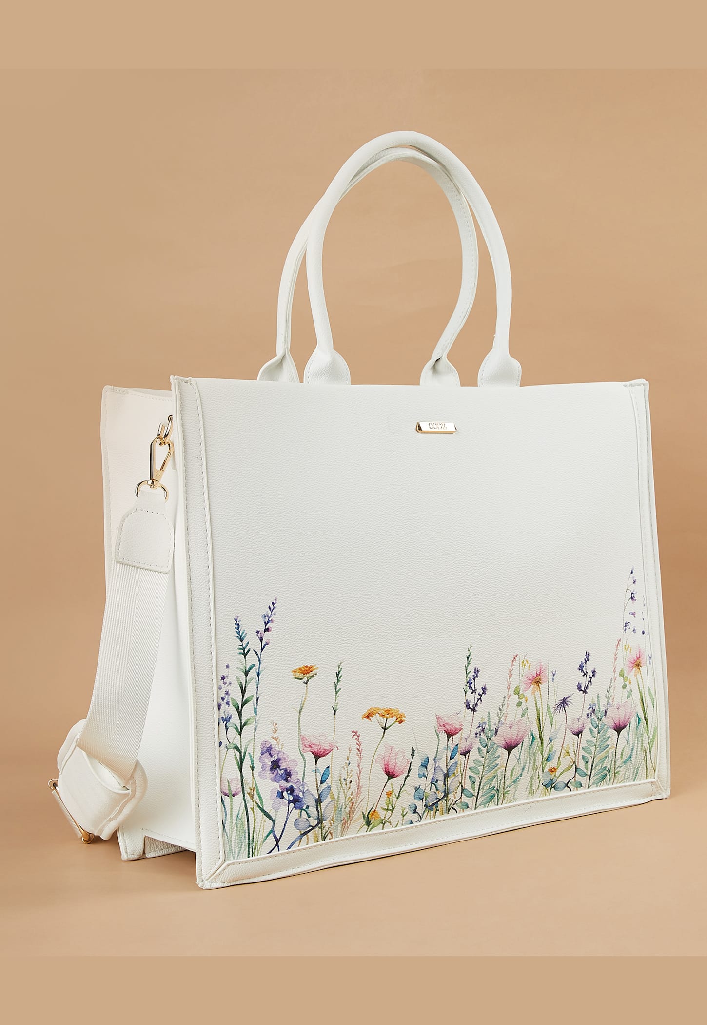CODE Floral Print Laptop Bag