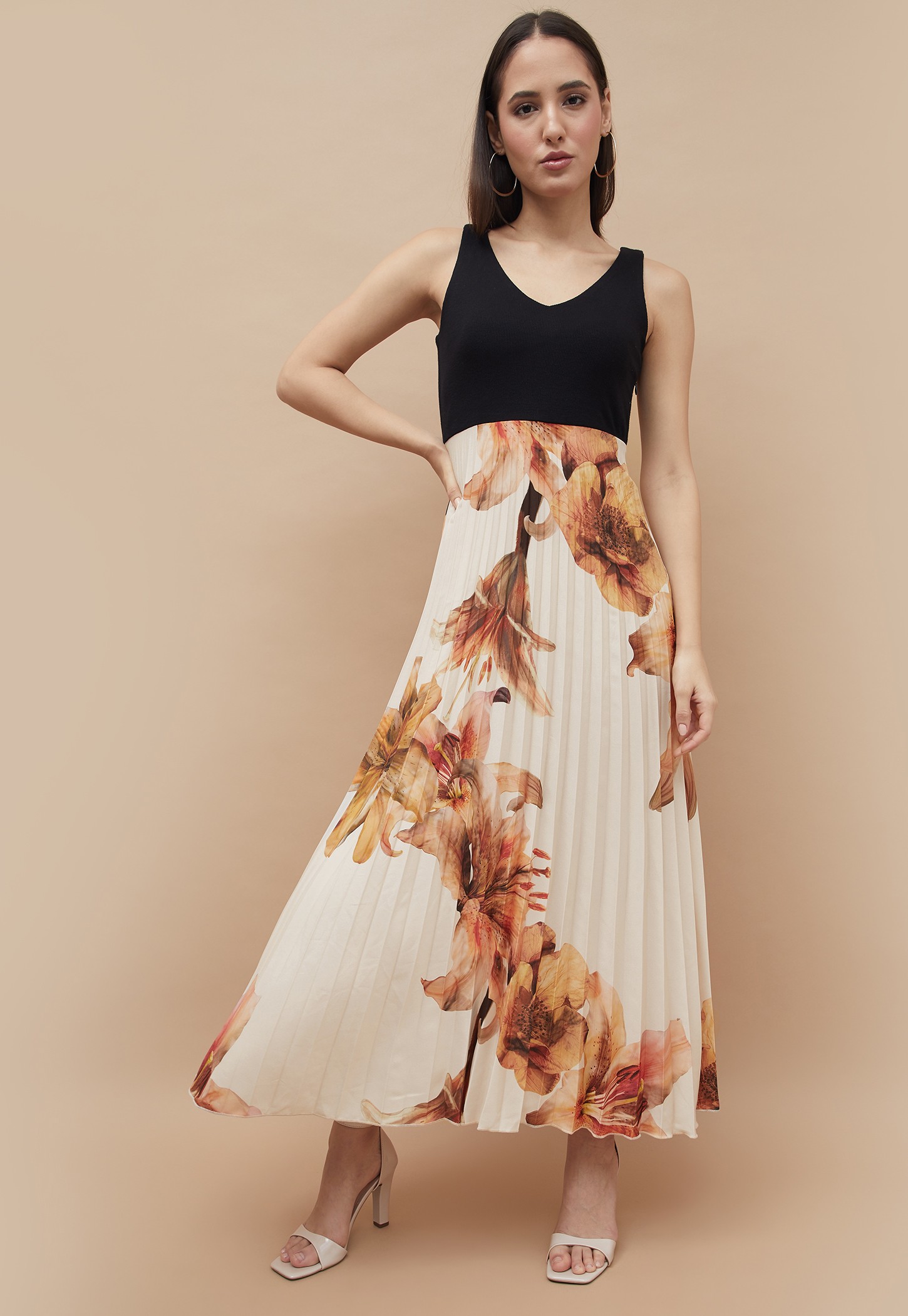 CODE Floral Print Maxi Dress-picture-29