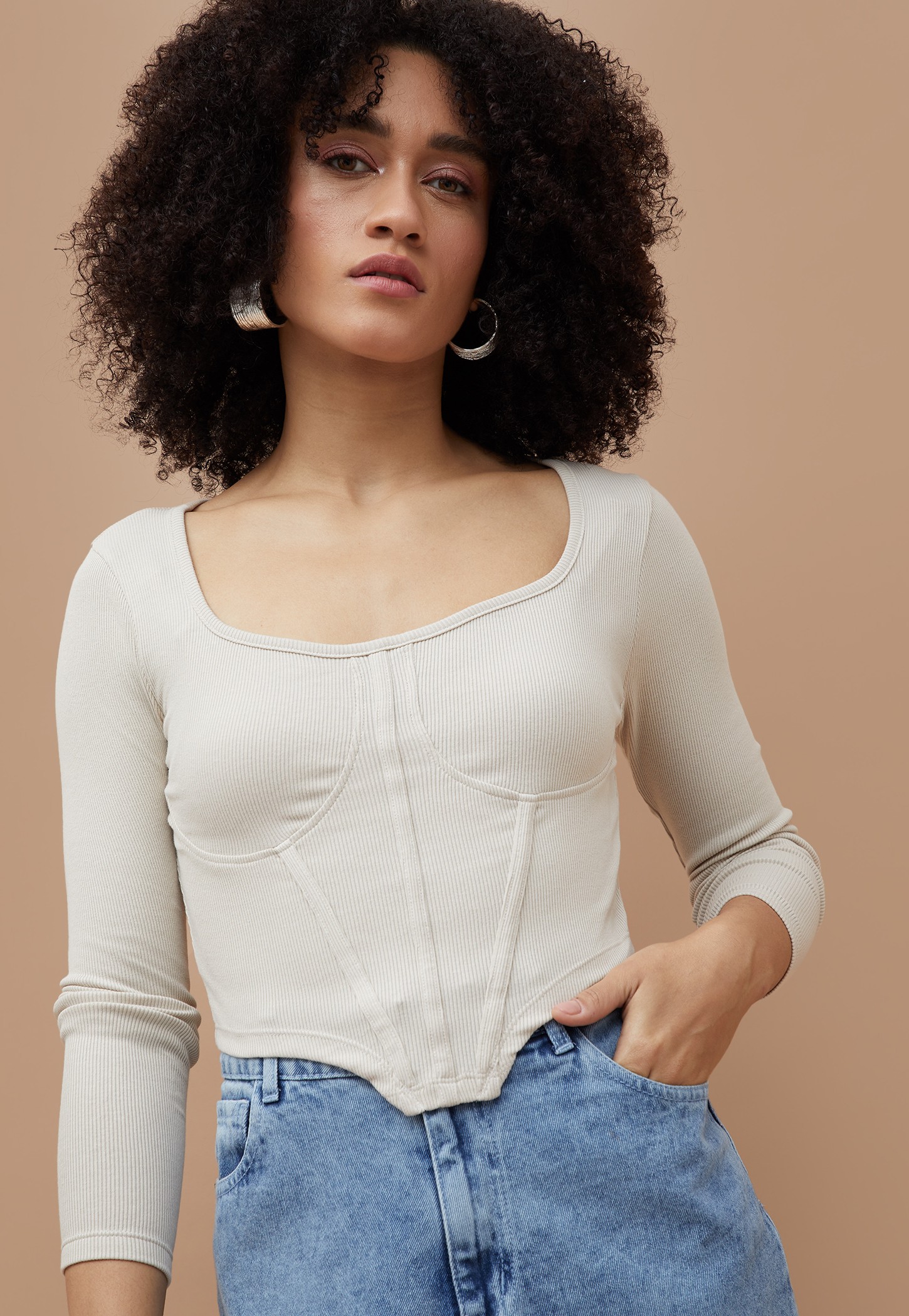GINGER Ribbed Crop Top-picture-19