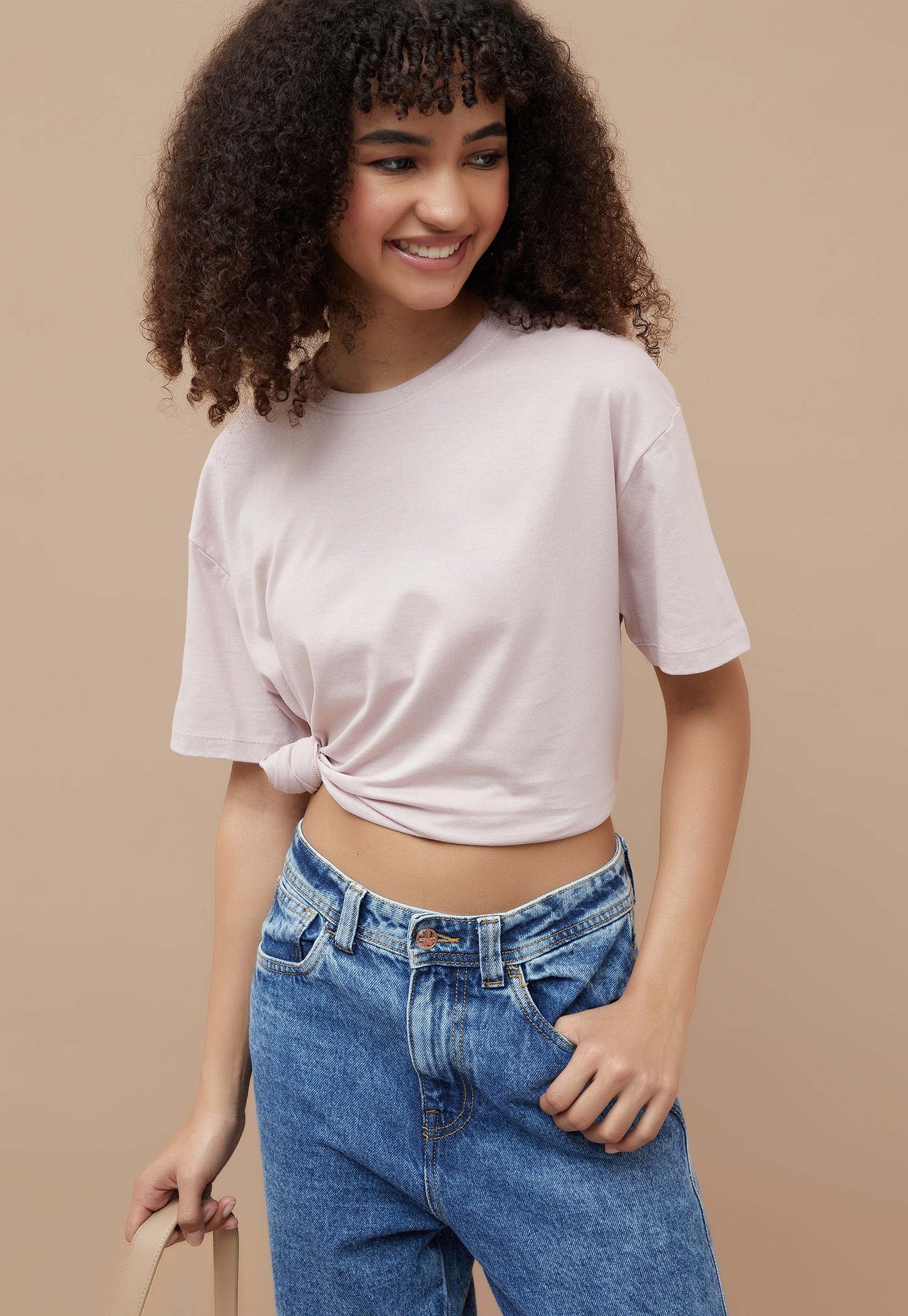 FAME FOREVER Solid Drop Shoulder T-shirt-picture-40