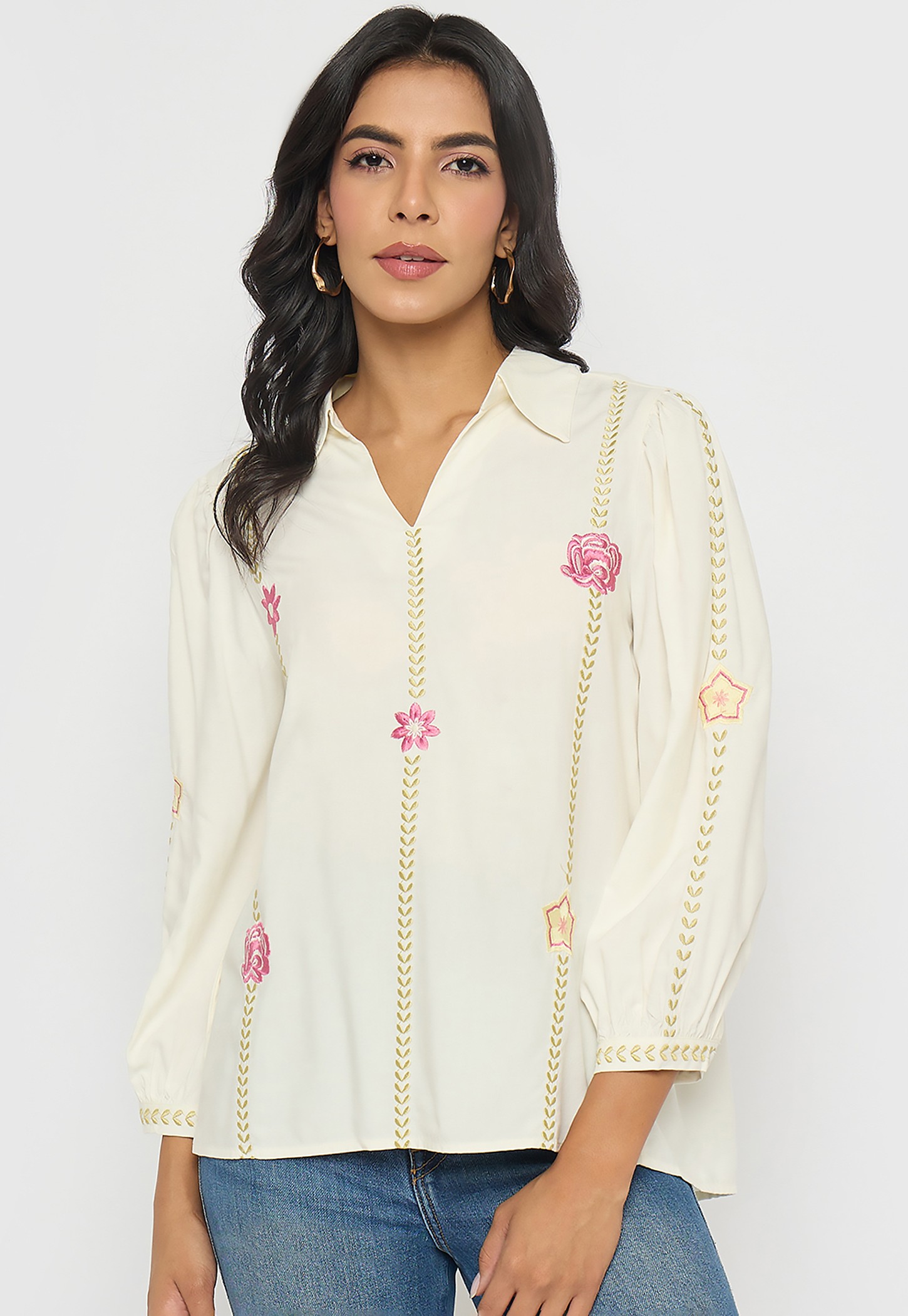 MADAME Embroidered Top-picture-32