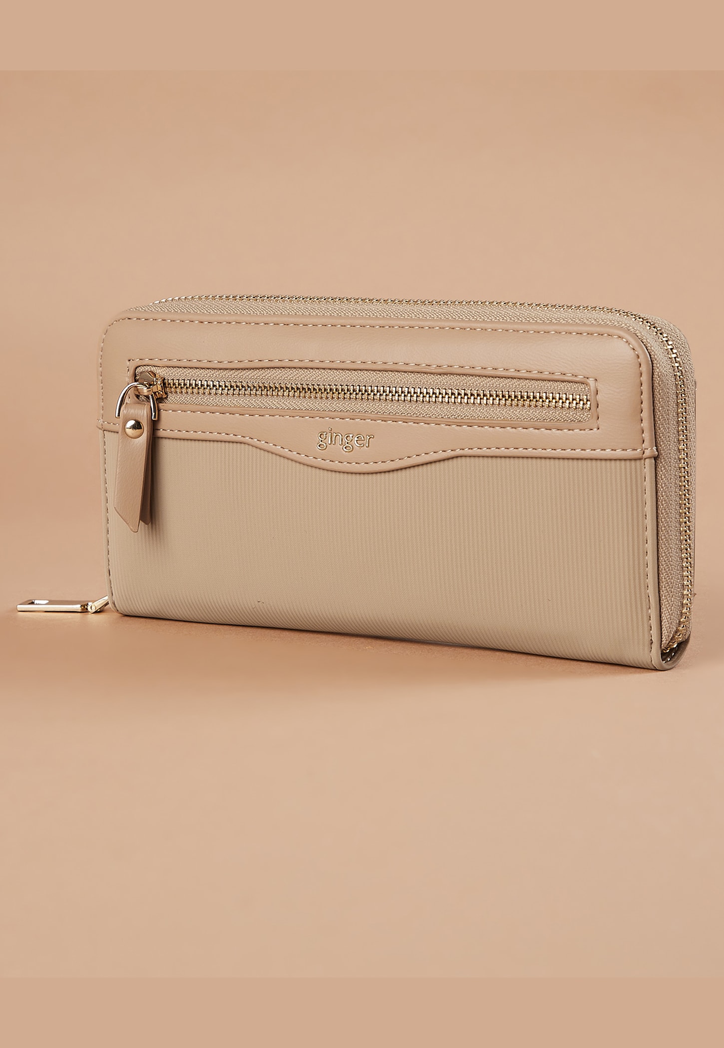 GINGER Textured Zip-Around Wallet-picture-15