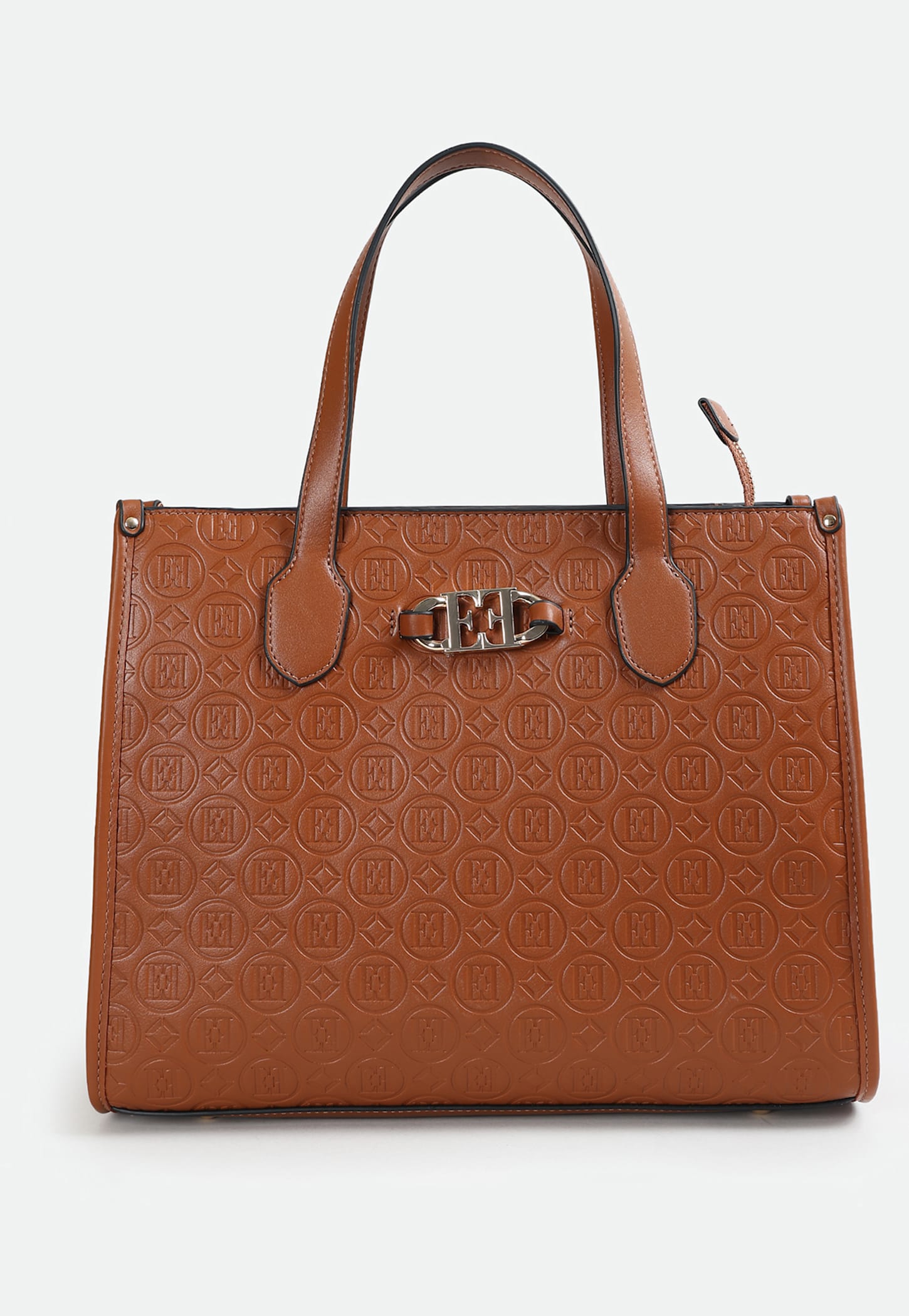 ELLE Embossed Monogram Shoulder Bag-picture-15