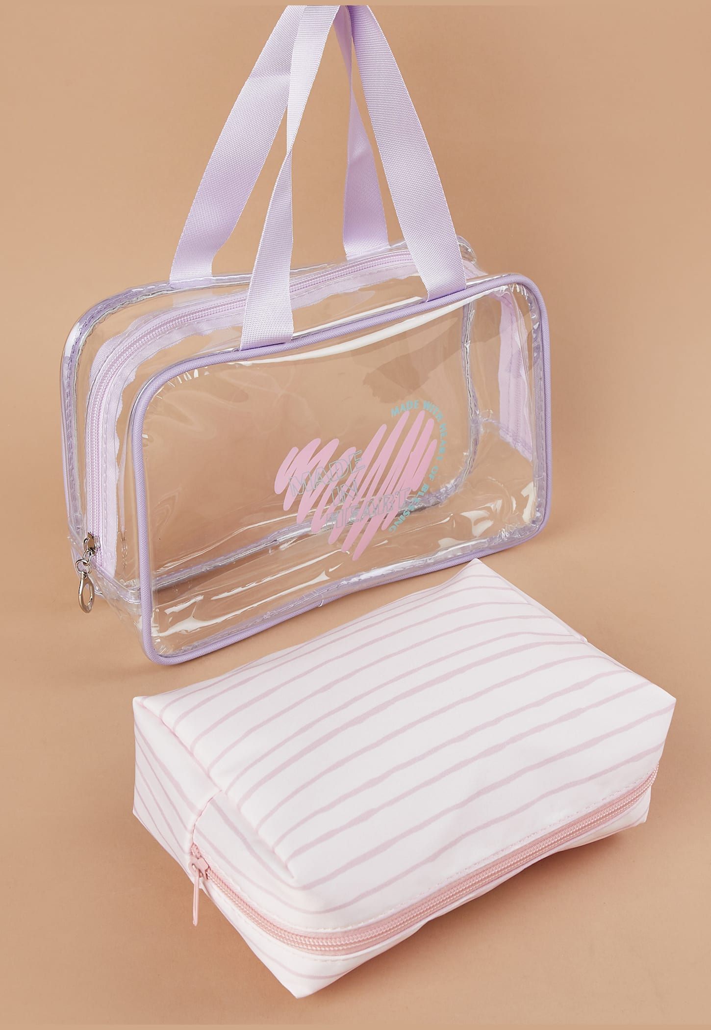 GINGER Printed Vanity Bag and Pouch - Pack of 2-image-10