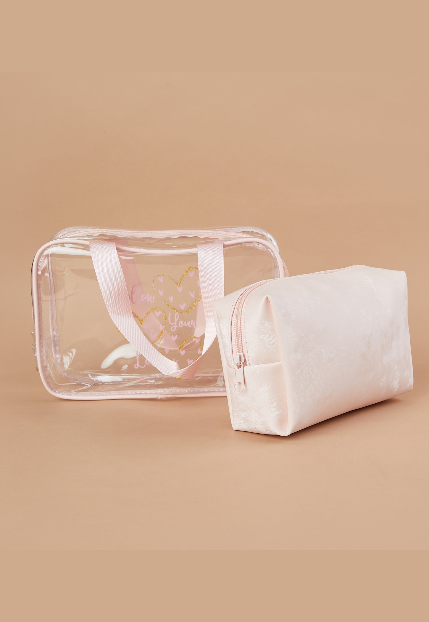GINGER Printed Vanity Bag and Pouch - Pack of 2-image-11