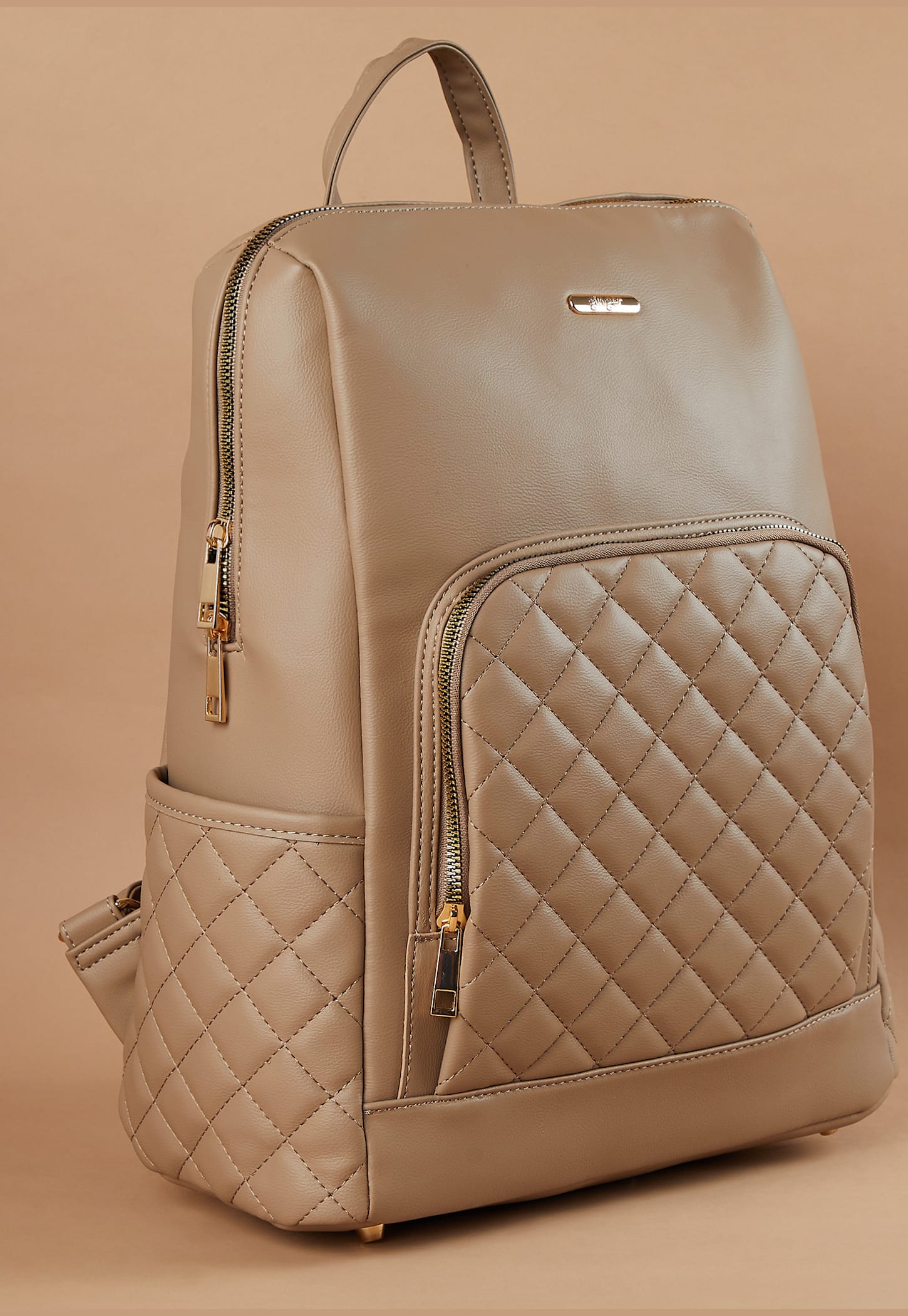 GINGER Quilted Backpack