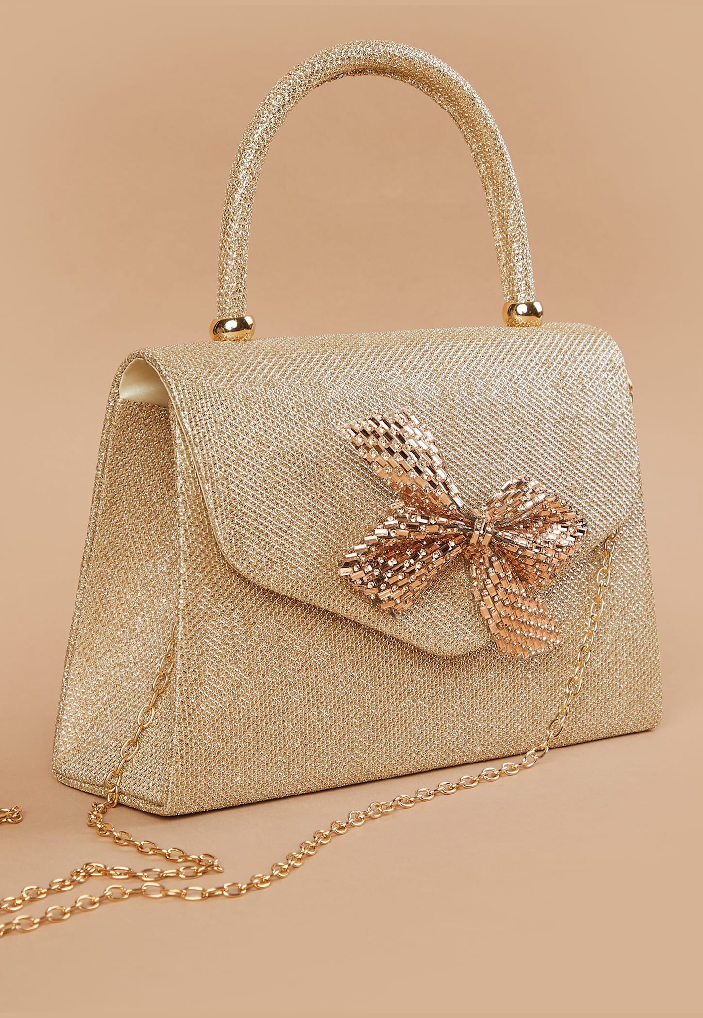 CODE Shimmer Textured Clutch-picture-14