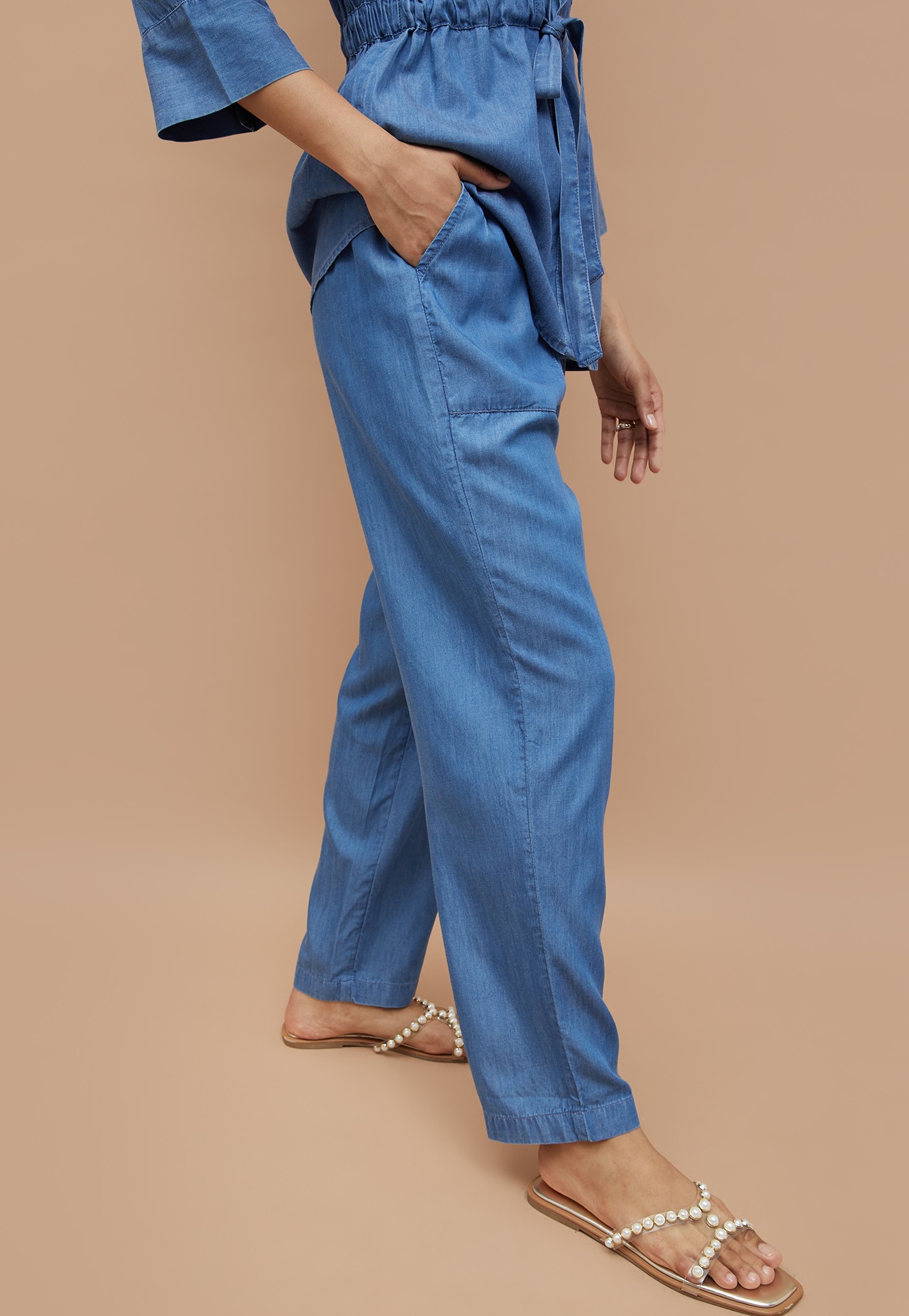 FAME FOREVER Solid Trousers-picture-17