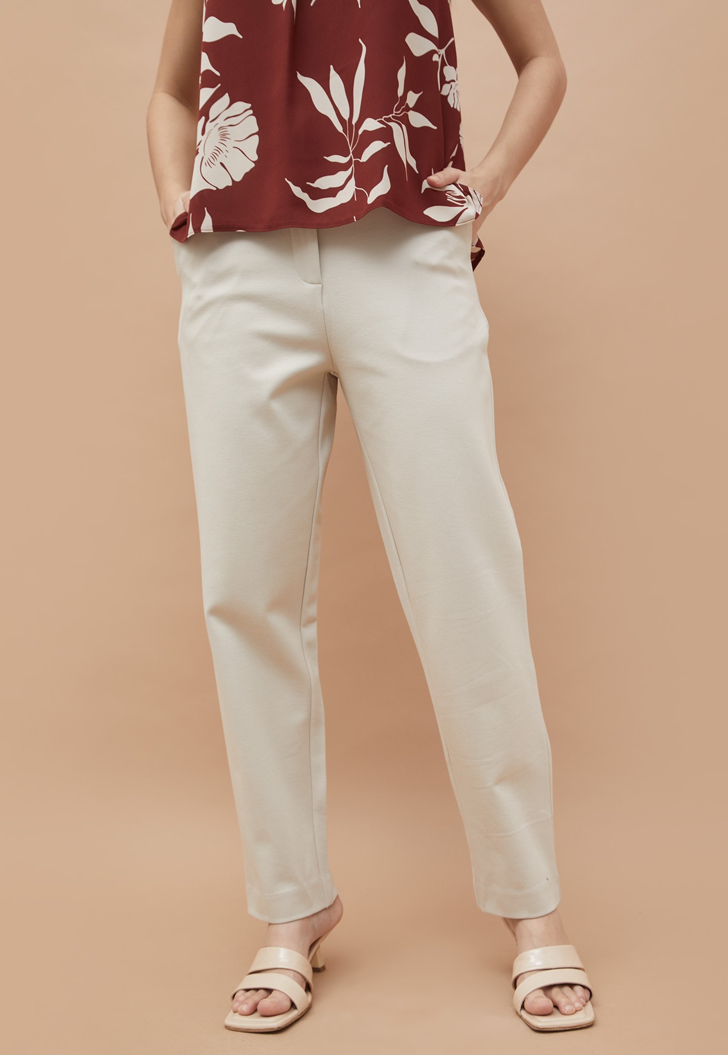 CODE CLASSIC Solid Trousers-picture-19