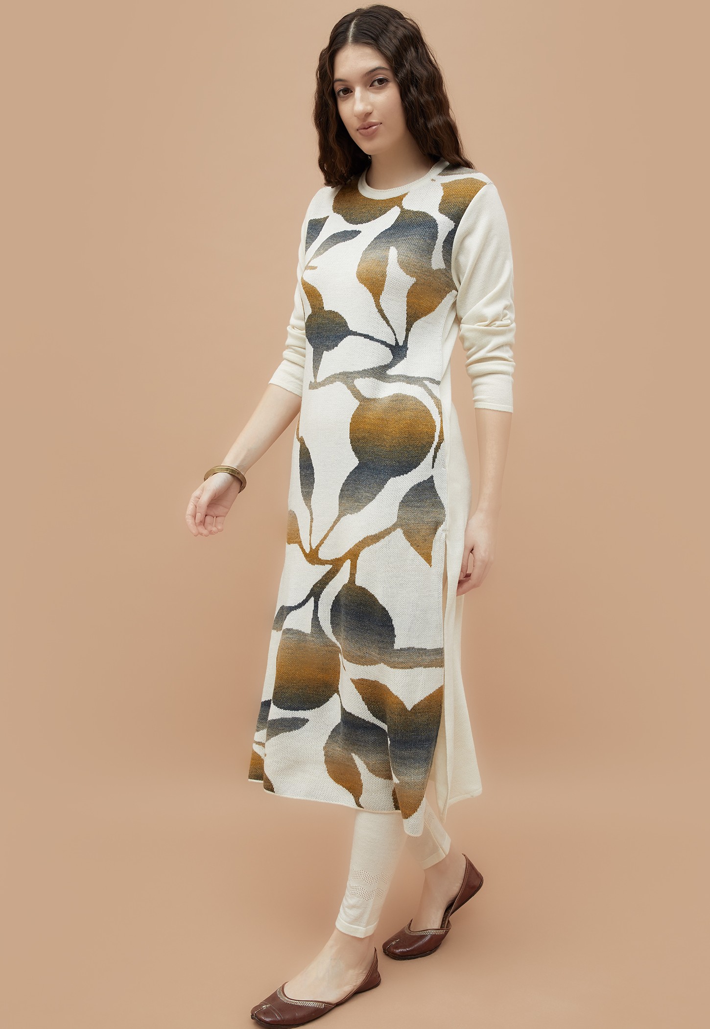 MELANGE Printed Winter Straight Kurta-picture-39