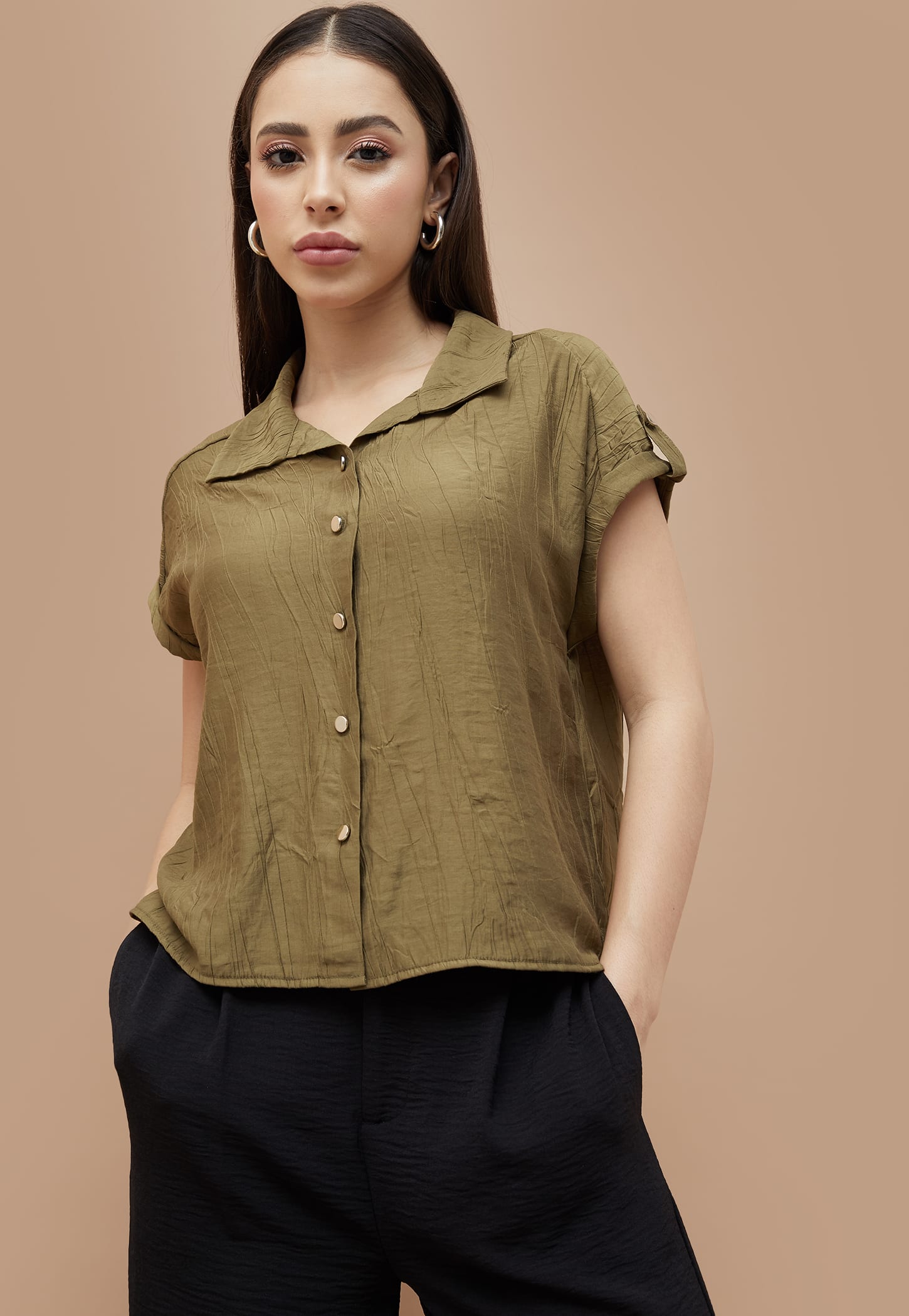 CODE Textured Shirt-picture-38
