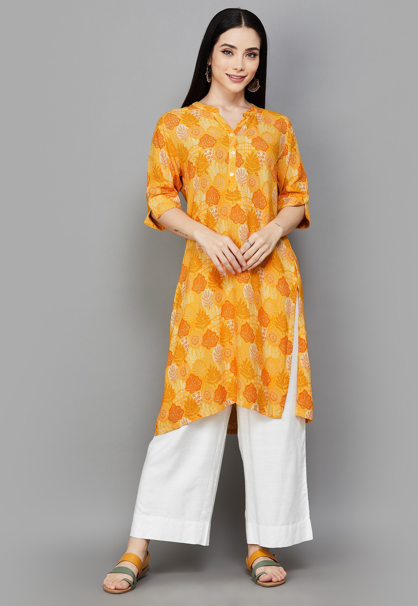 RANGRITI Printed Straight Kurta-picture-10