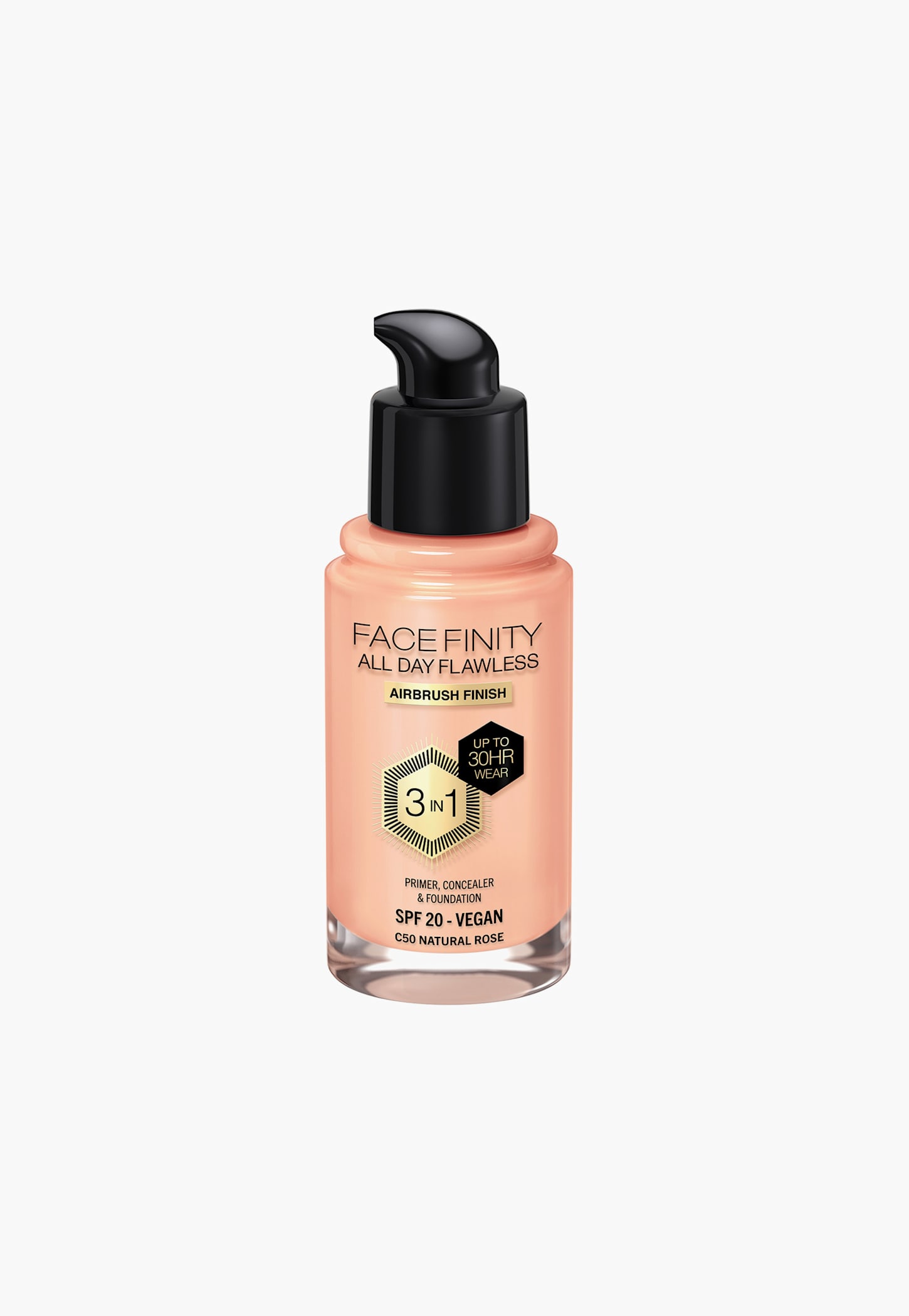 MAX FACTOR Face Finity All Day Flawless 3 In 1 Foundation - Natural Rose - 30ml-picture-20