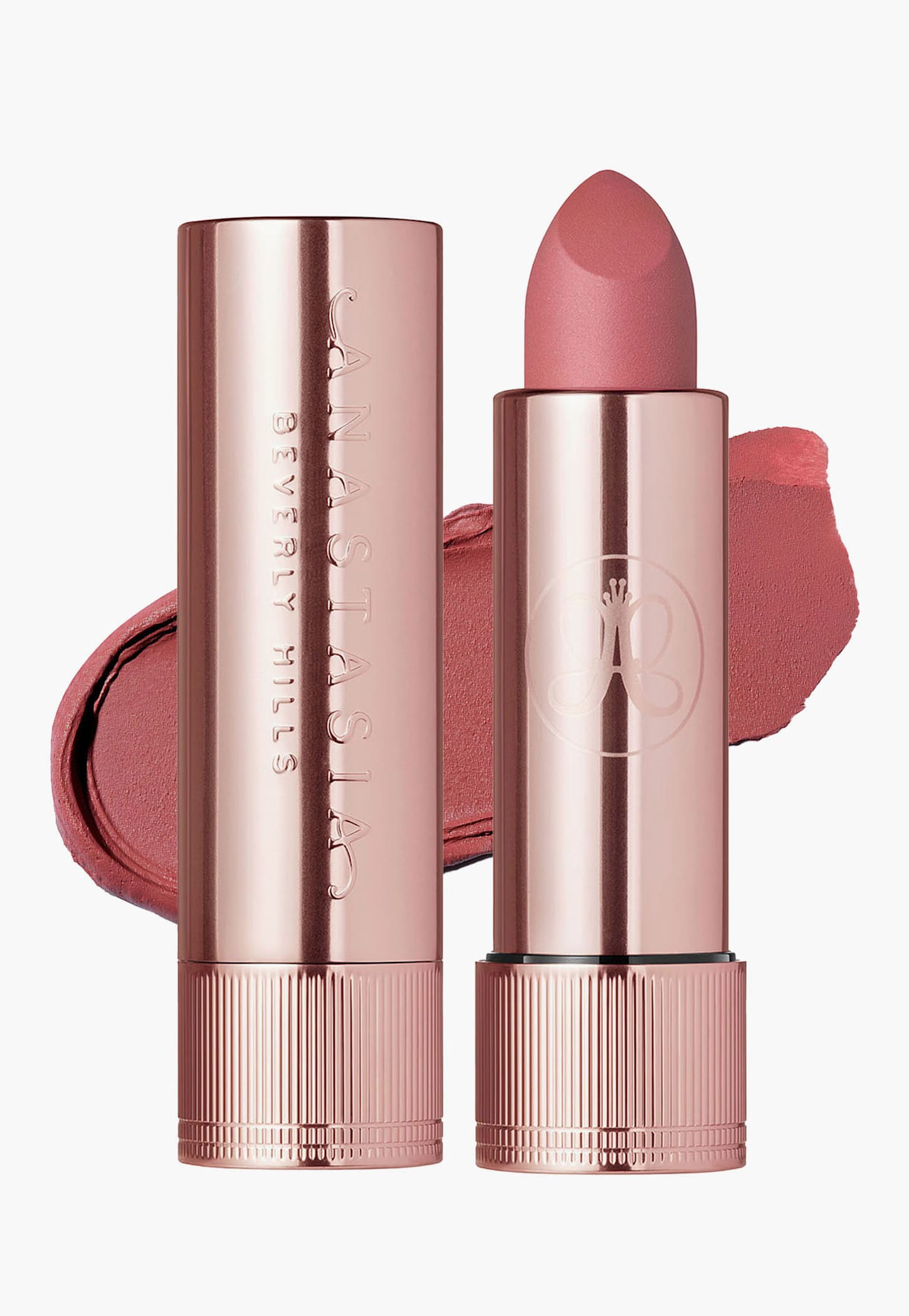 ANASTASIA BEVERLY HILLS Matte & Satin Lipstick - Hush Rose - 3g-picture-43