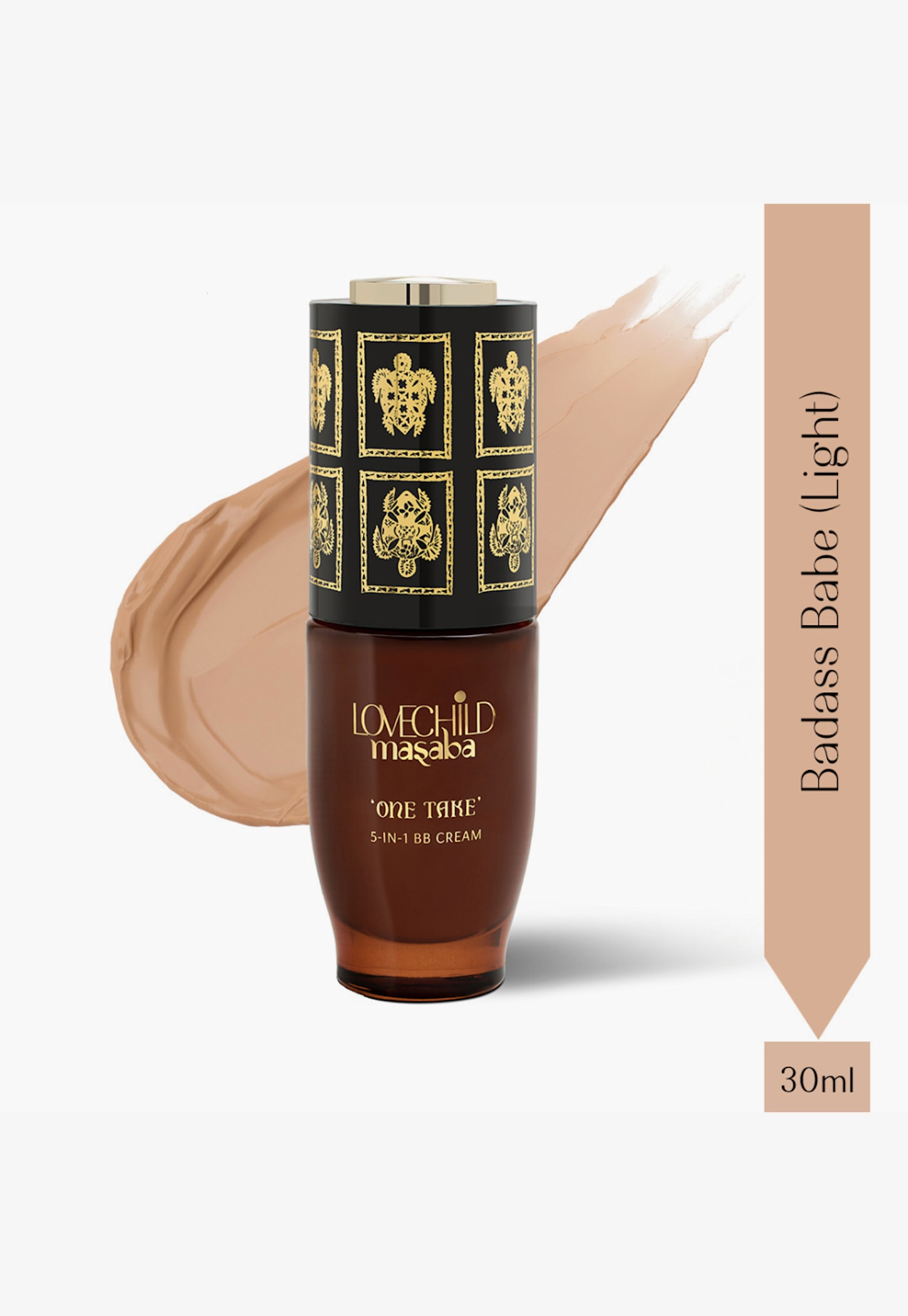 LOVECHILD MASABA One Take 5-in-1 BB Cream - A Badass Babe (Light Brown) - 30ml-picture-14