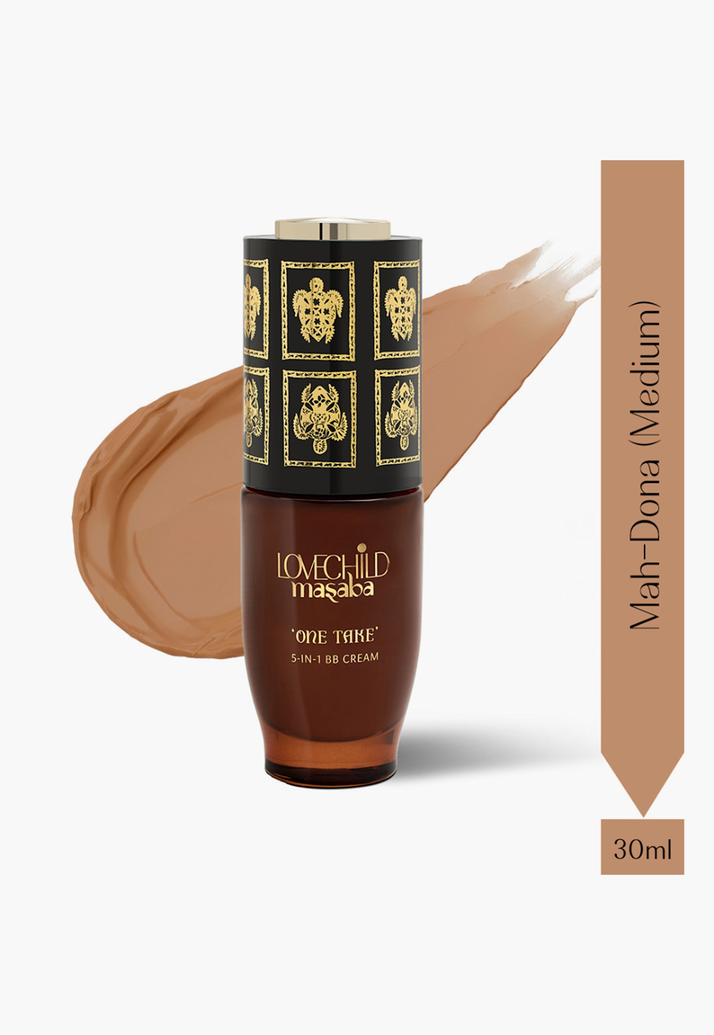 LOVECHILD MASABA One Take 5-in-1 BB Cream - Mah-Dona (Medium Brown) - 30ml-image-6