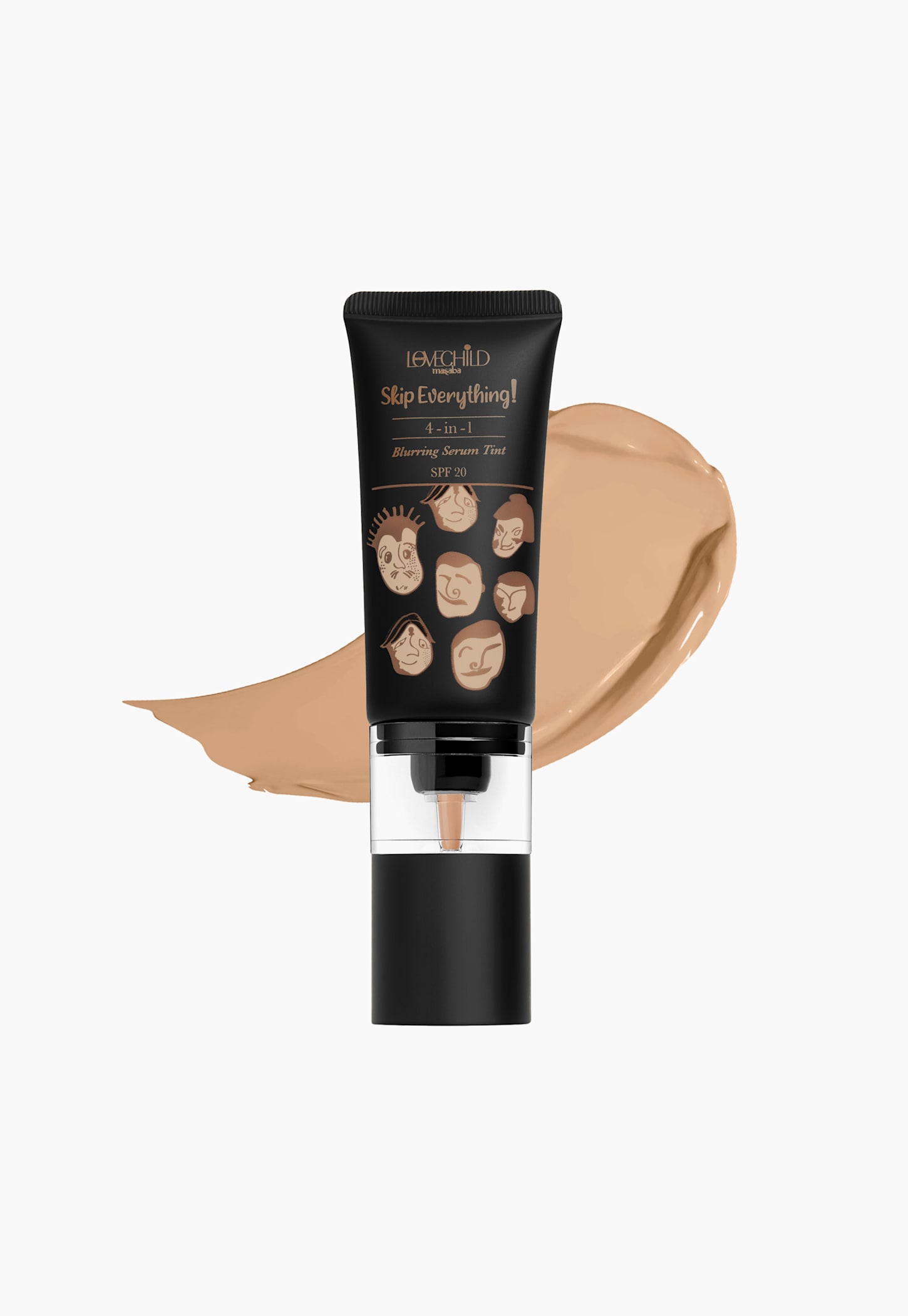 LOVECHILD MASABA Skip Everything Blurring Serum Tint - Honest Honey - 30ml-picture-42