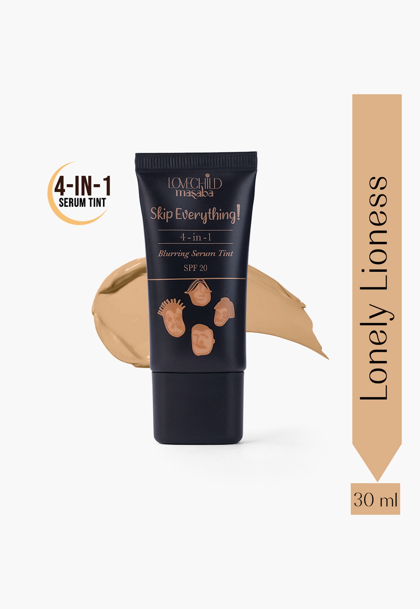 LOVECHILD MASABA Blurring Serum Tint Essentials Edition - Lonely Lioness - 30ml-picture-13