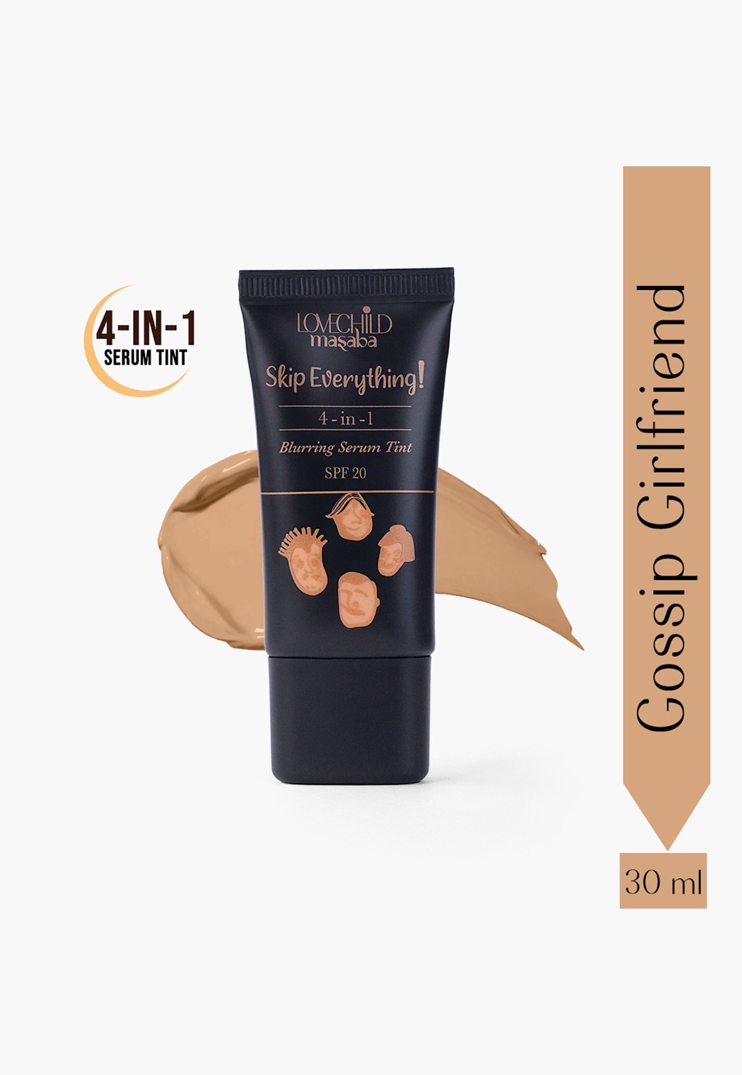 LOVECHILD MASABA Blurring Serum Tint Essentials Edition - Gossip Girlfriend - 30ml-picture-27