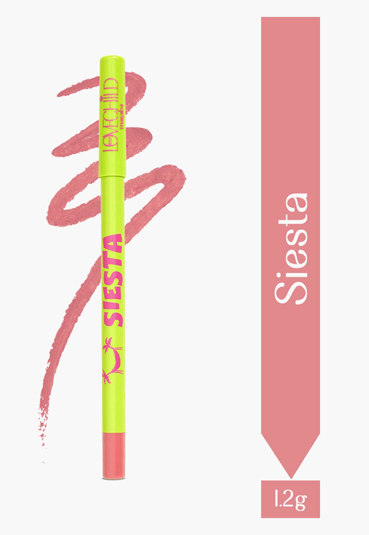 LOVECHILD MASABA Passport Pucker Lip Booster Matte Liner - Siesta (Coral) - 1.2g-picture-29