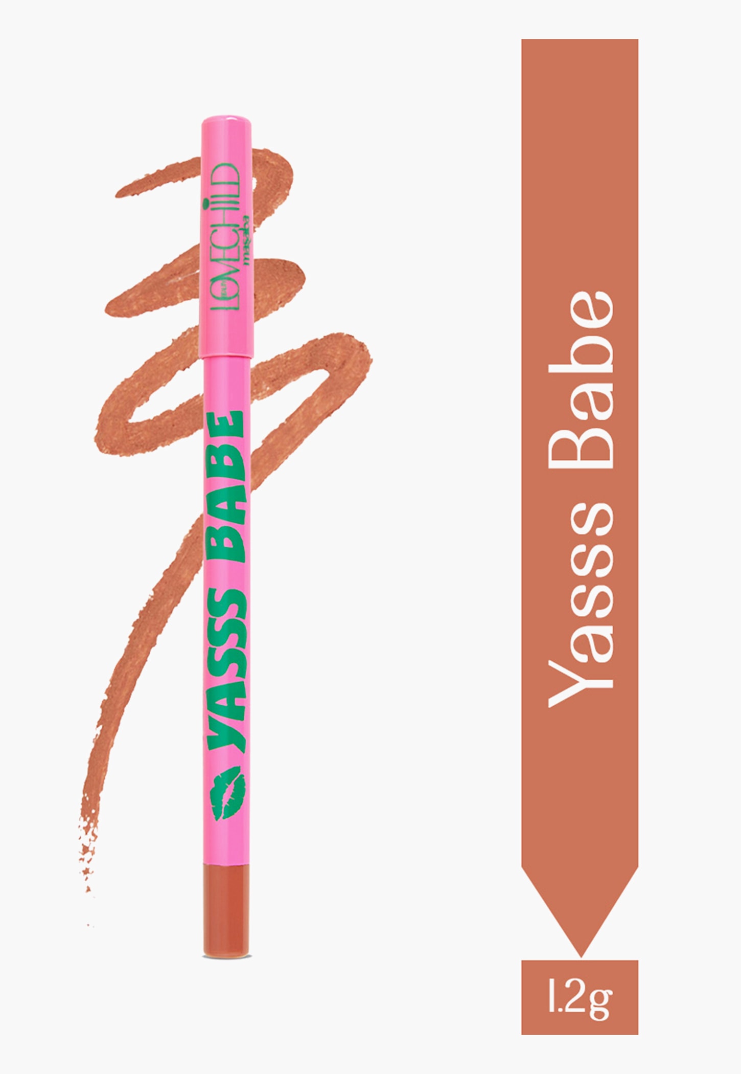 LOVECHILD MASABA Passport Pucker Lip Booster Matte Liner - Yasss Babe (Nude) - 1.2g-picture-35