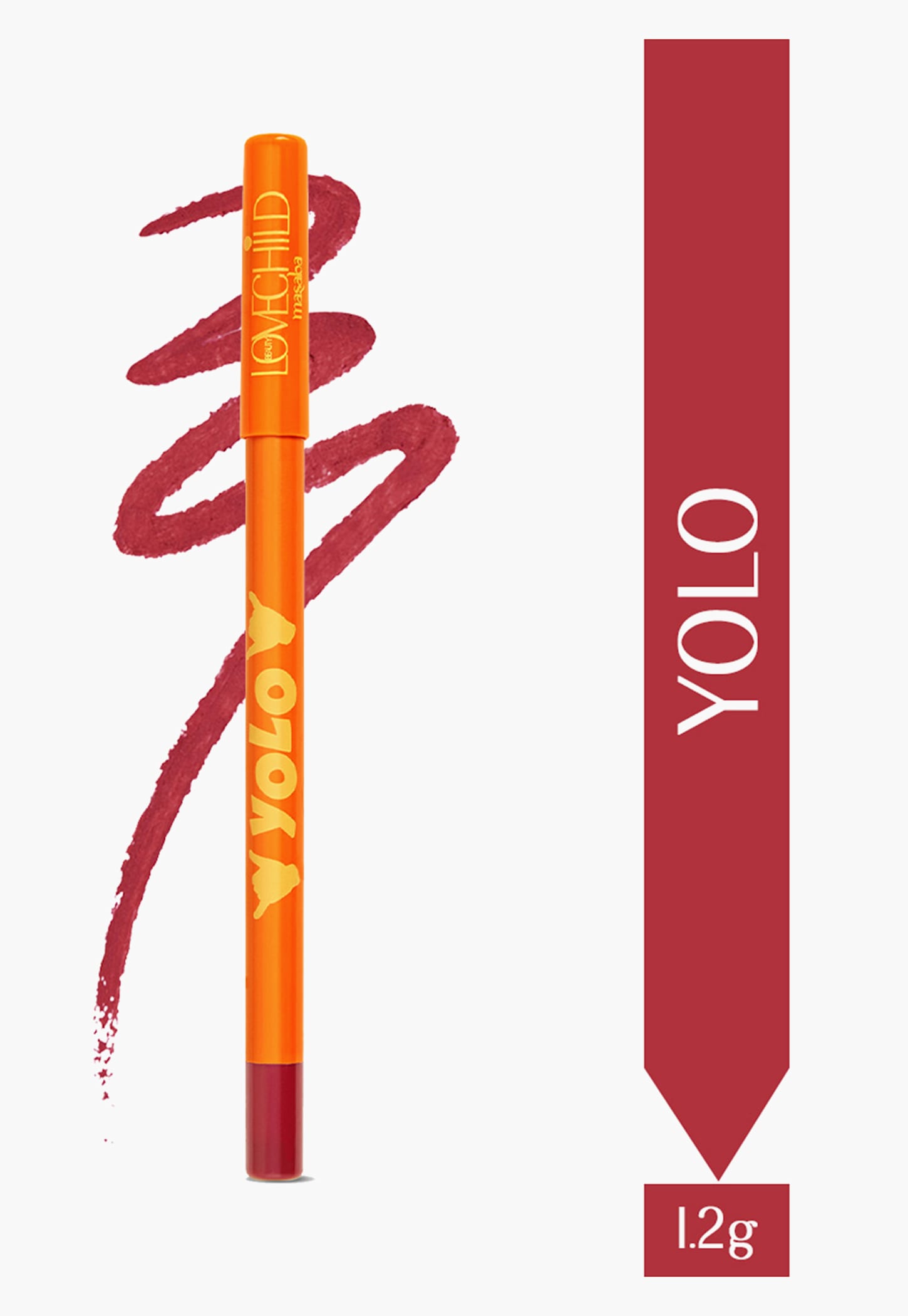 LOVECHILD MASABA Passport Pucker Lip Booster Matte Liner - Yolo (Crimson) - 1.2g-picture-48