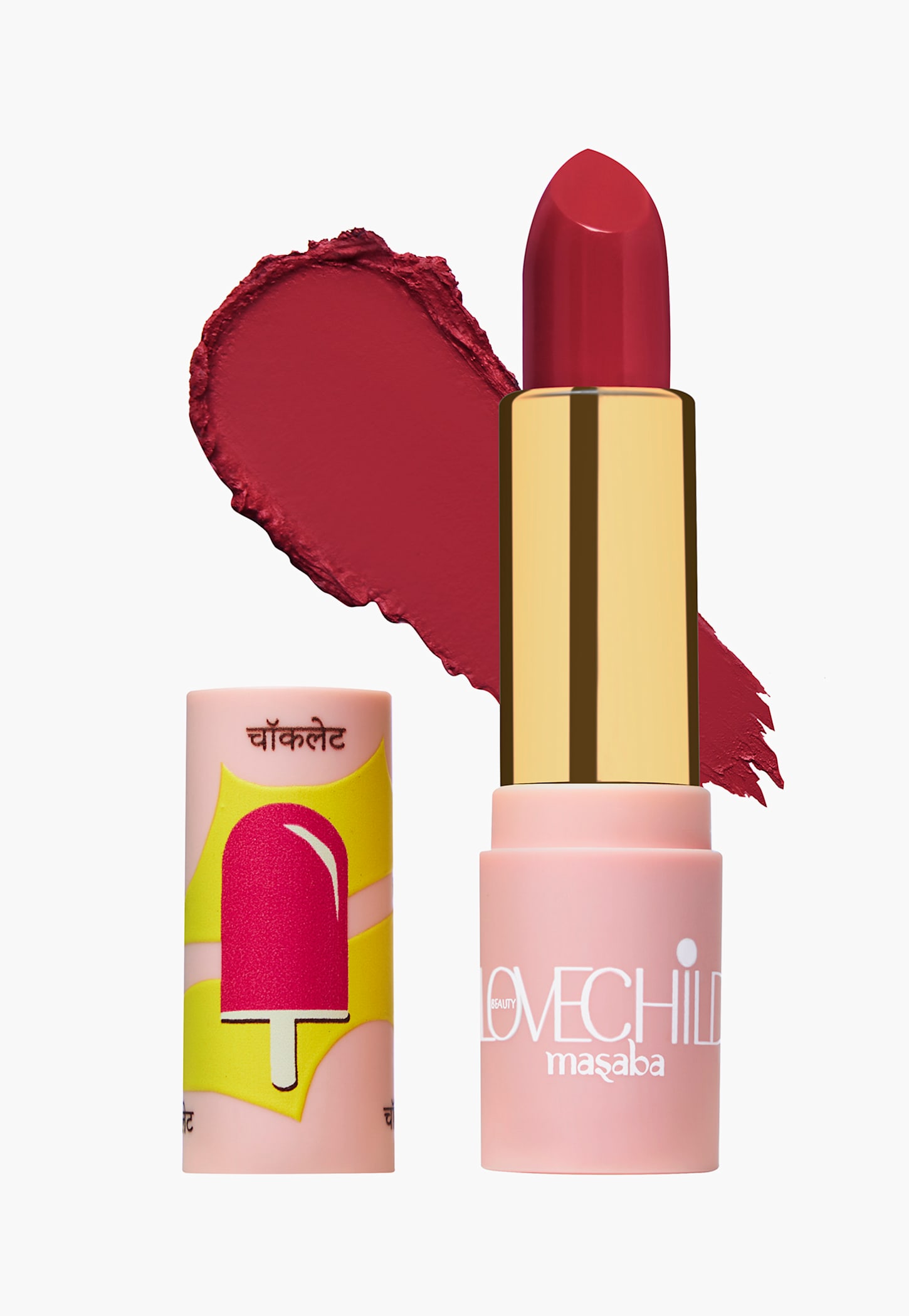 LOVECHILD MASABA For the Kid in You Luxe Matte Lipstick - 07 Hot-Pop - 4g-picture-22