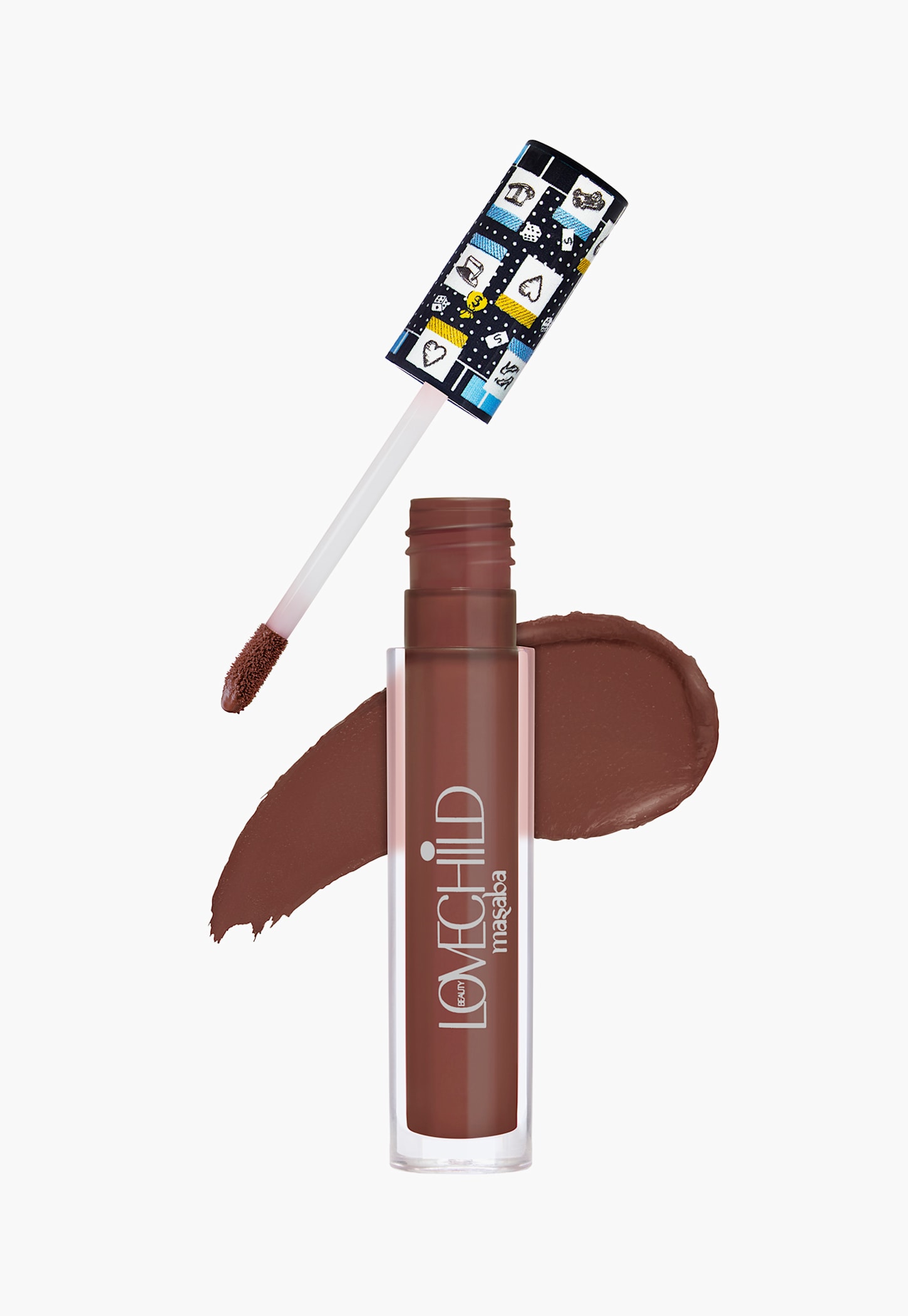 LOVECHILD MASABA Game On! Mad Matte Liquid Lipstick - 08 No Rules (Choco Plum) - 5ml-picture-24