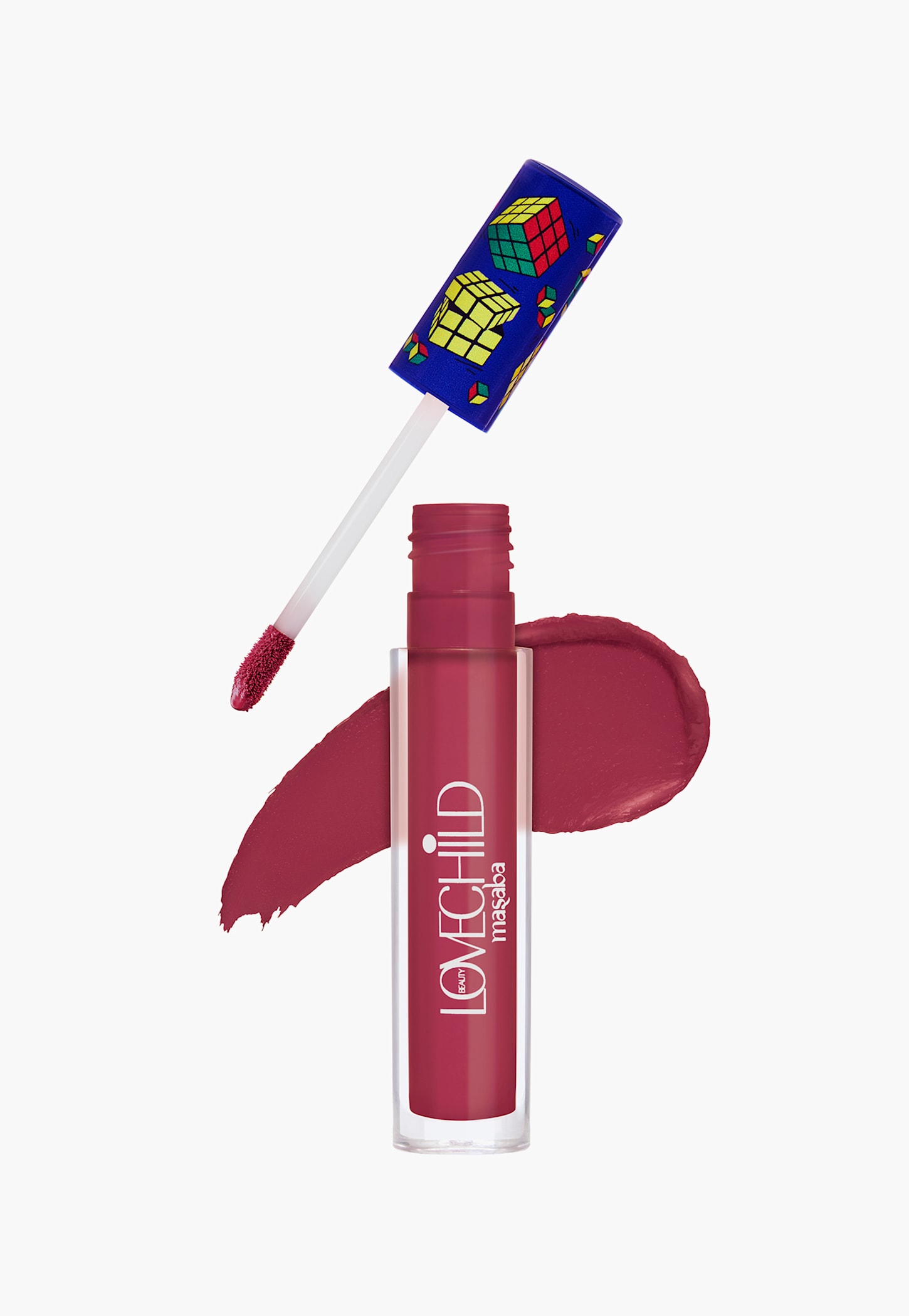 LOVECHILD MASABA Game On! Mad Matte Liquid Lipstick - 09 I Claim (Deep Pink) - 5ml-image-36