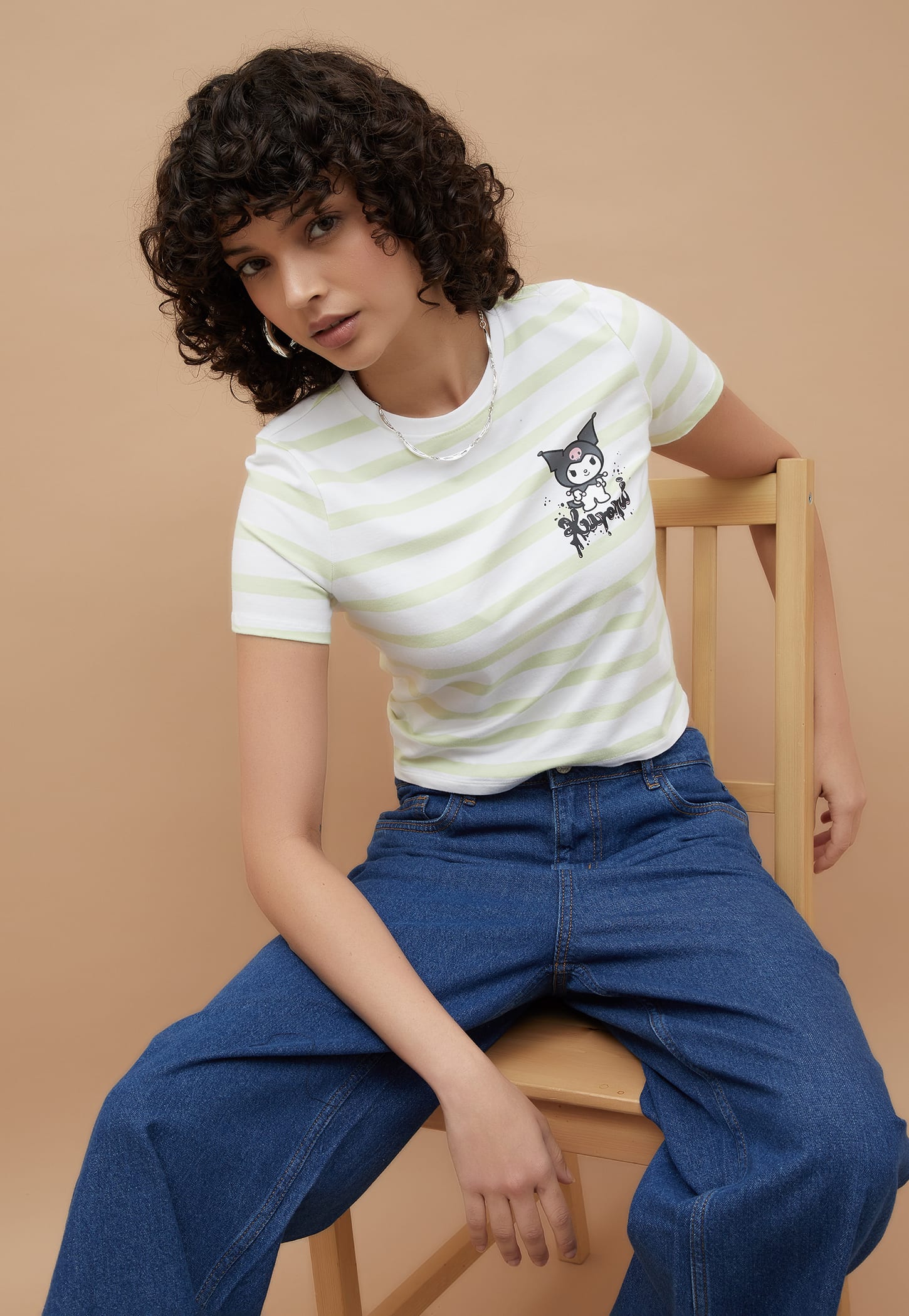 GINGER Kuromi Baby Crop T-shirt-picture-14