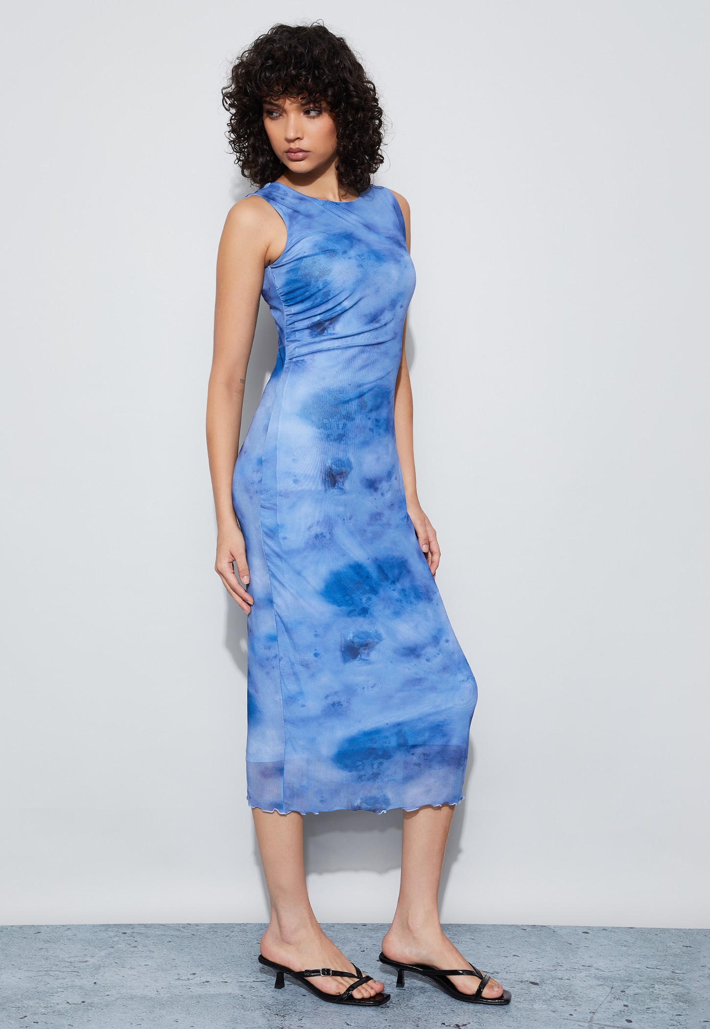 GINGER Printed Bodycon Dress-image-1