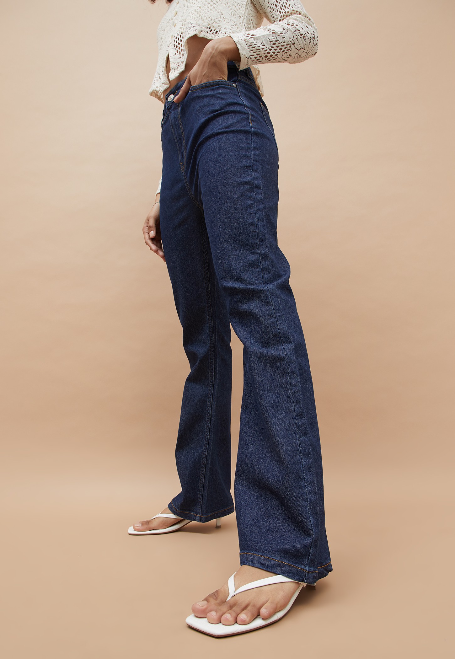 GINGER Washed Bootcut Jeans-picture-52