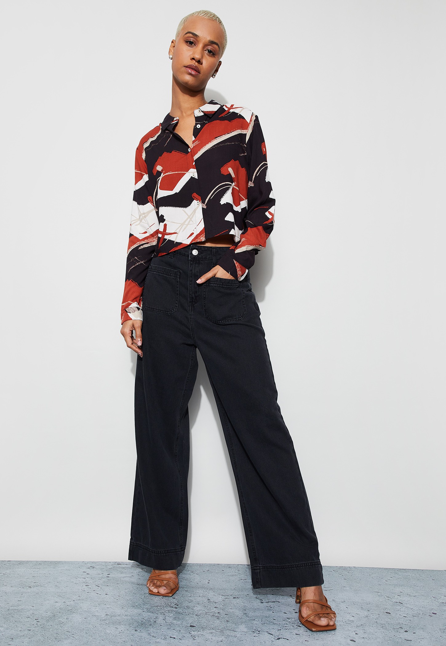 GINGER Solid Straight Fit Jeans-picture-54