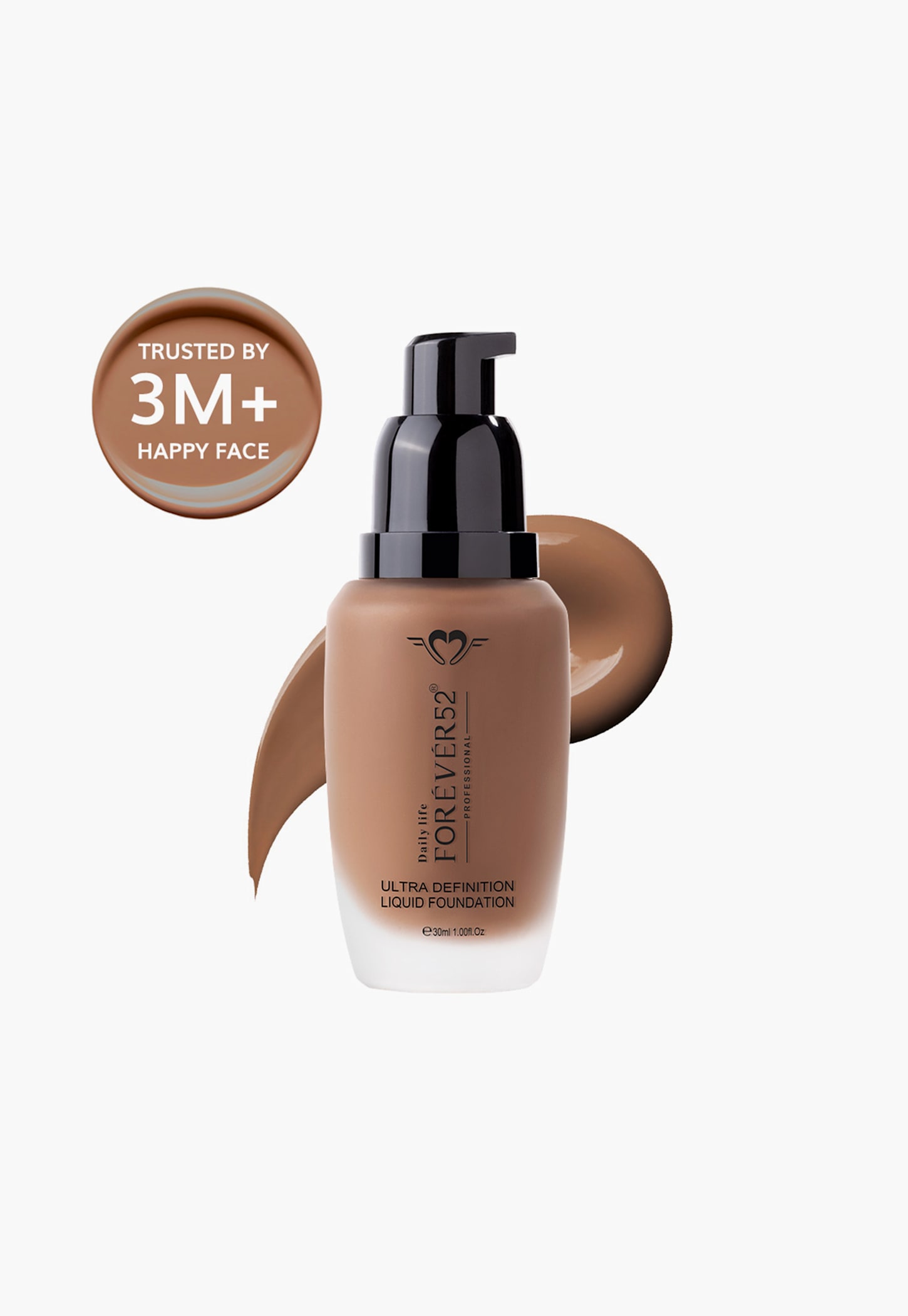 DAILY LIFE FOREVER52 Ultra Definition Liquid Foundation - Soleil FLF017 - 30ml-image-42